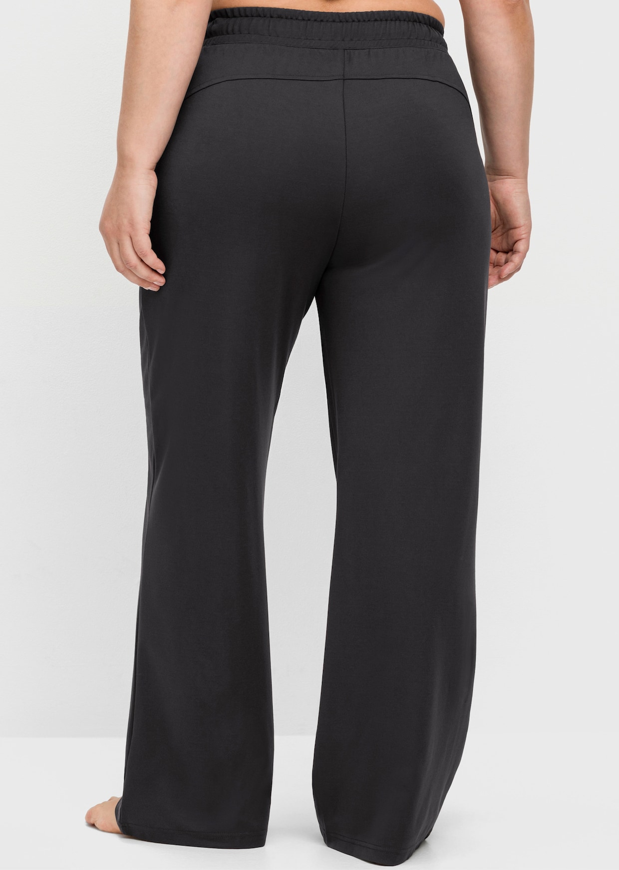 sheego Sportbroek - antraciet