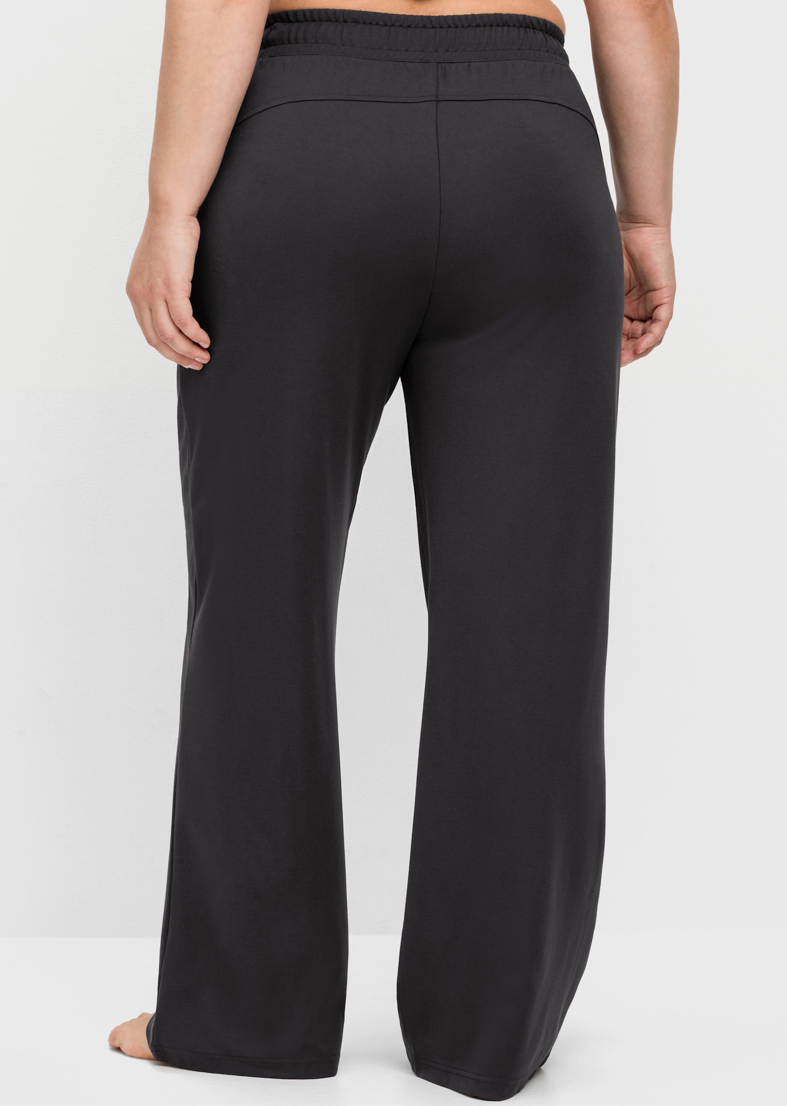 sheego Sporthose in weiter Form - anthrazit