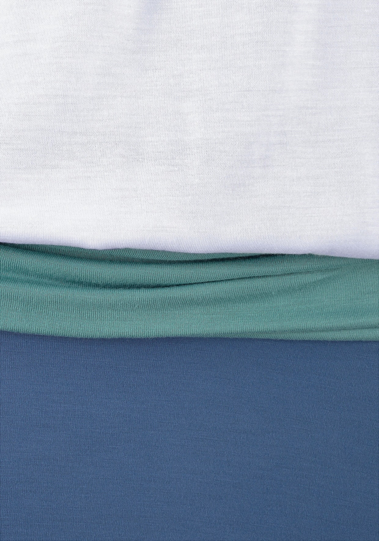 Beachtime Strandjurk - wit/turquoise/blauw