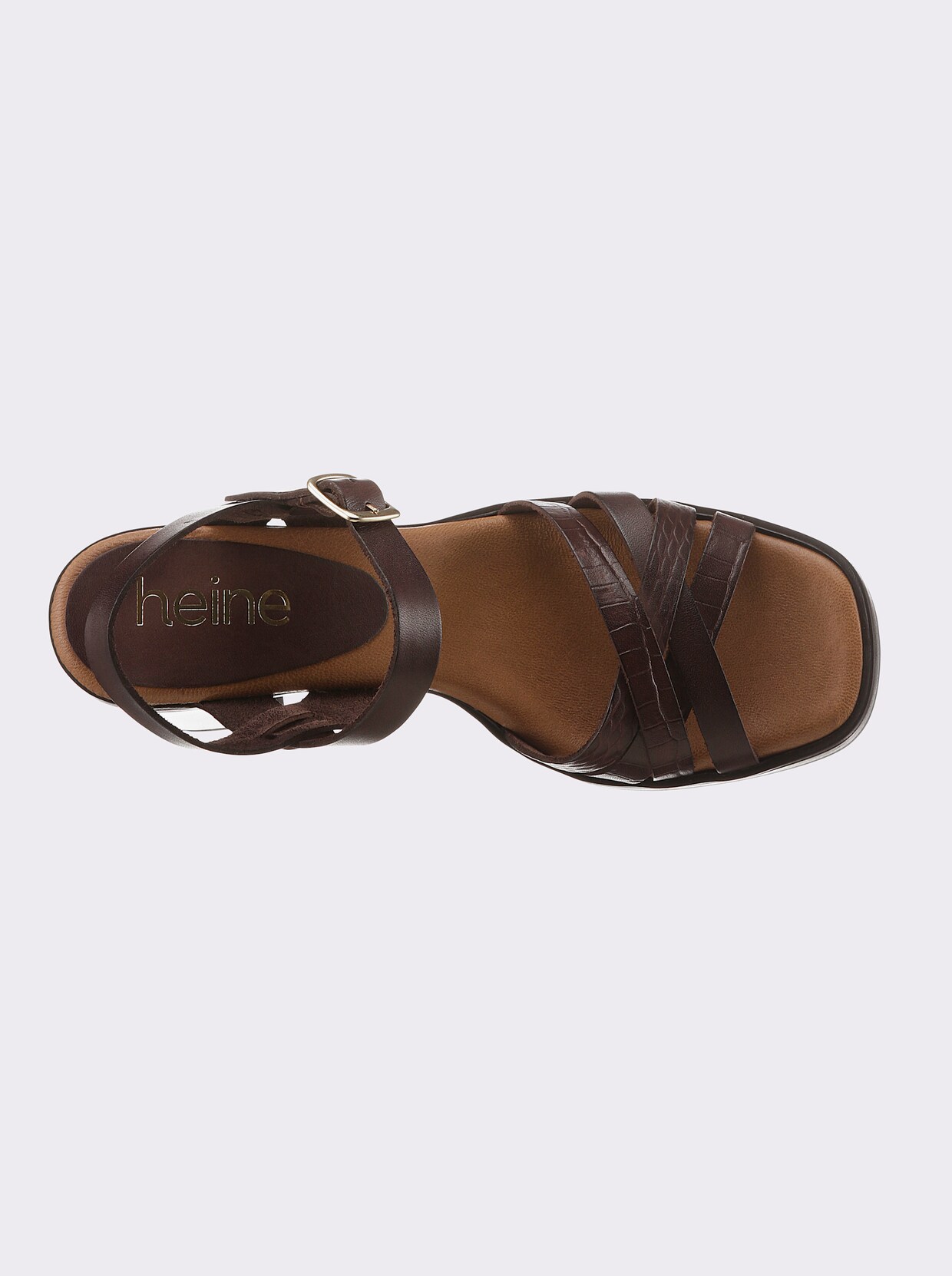 heine Sandales - marron