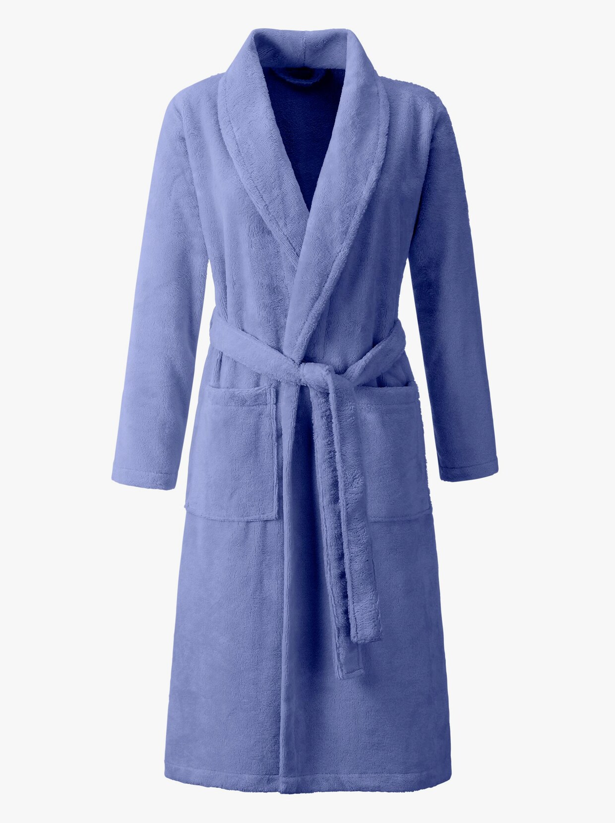 Plantier Bademantel - blau