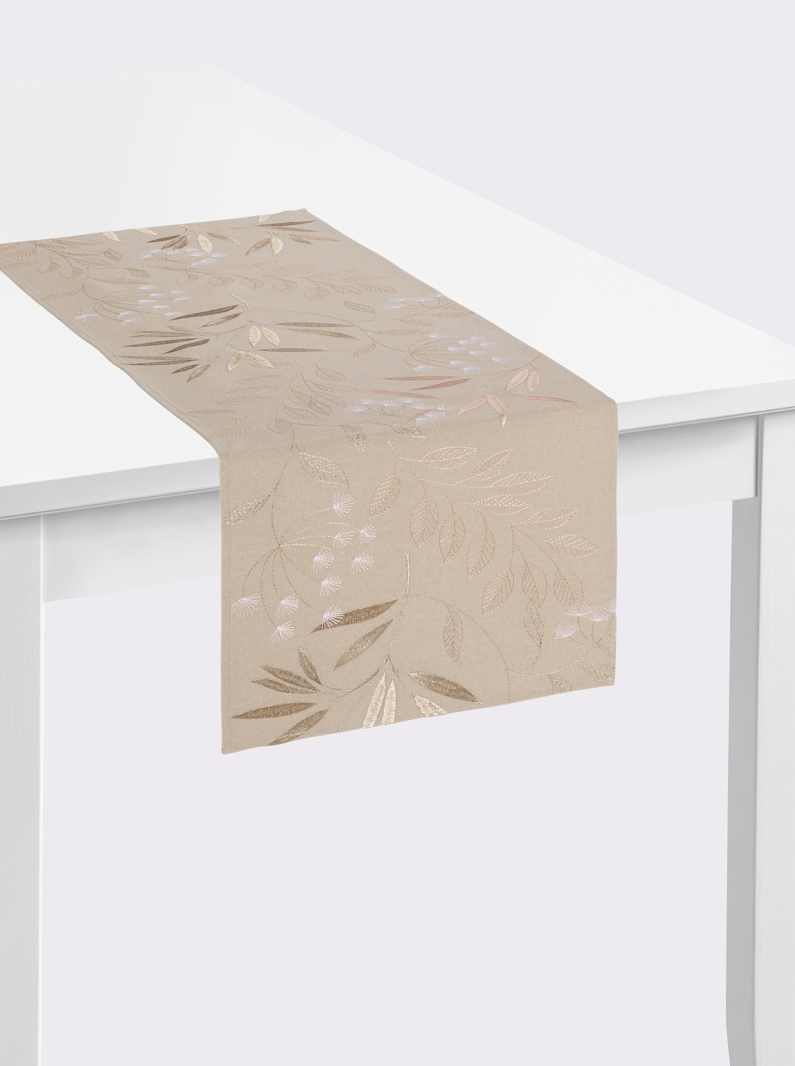 Tischdecke - beige