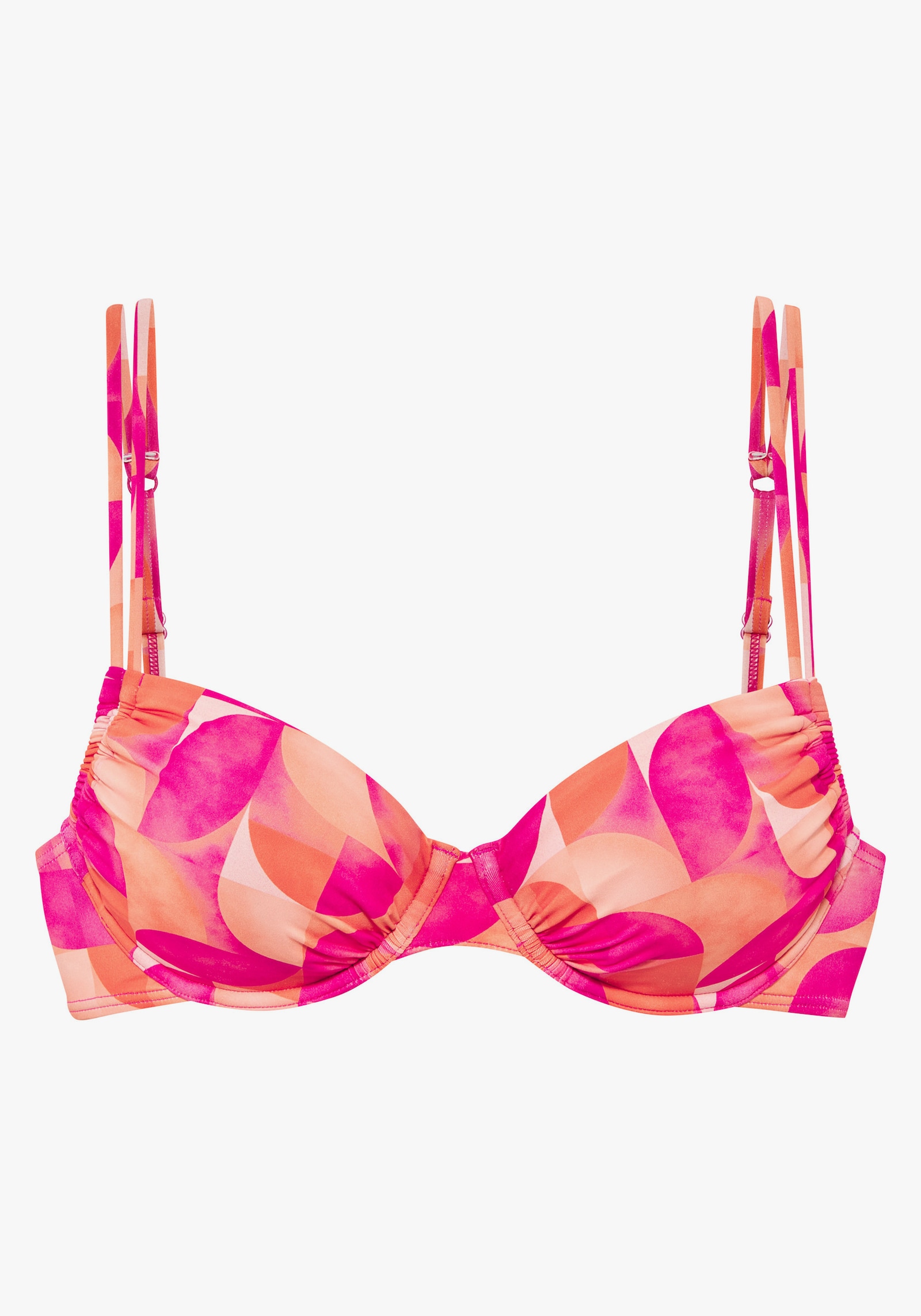 LASCANA Bügel-Bikini-Top - beere-pfirsich