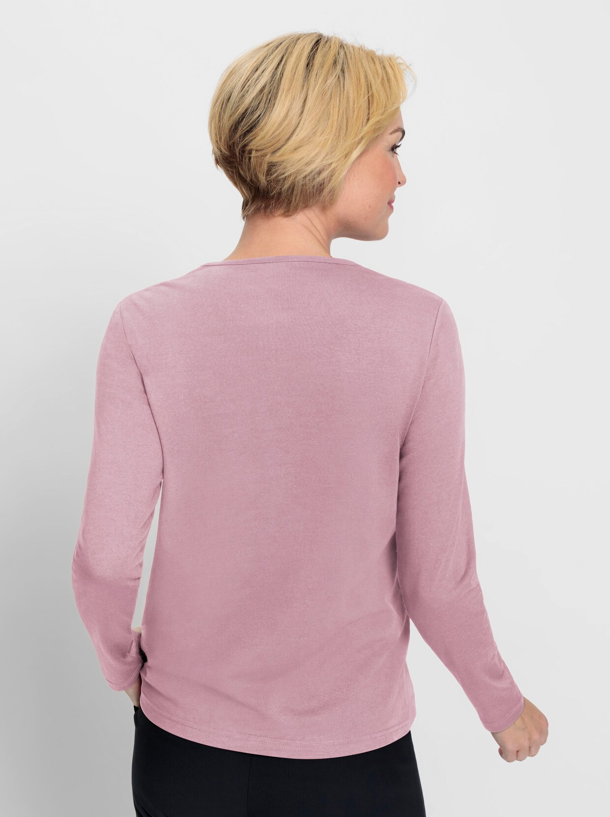 Shirt met lange mouwen - roze