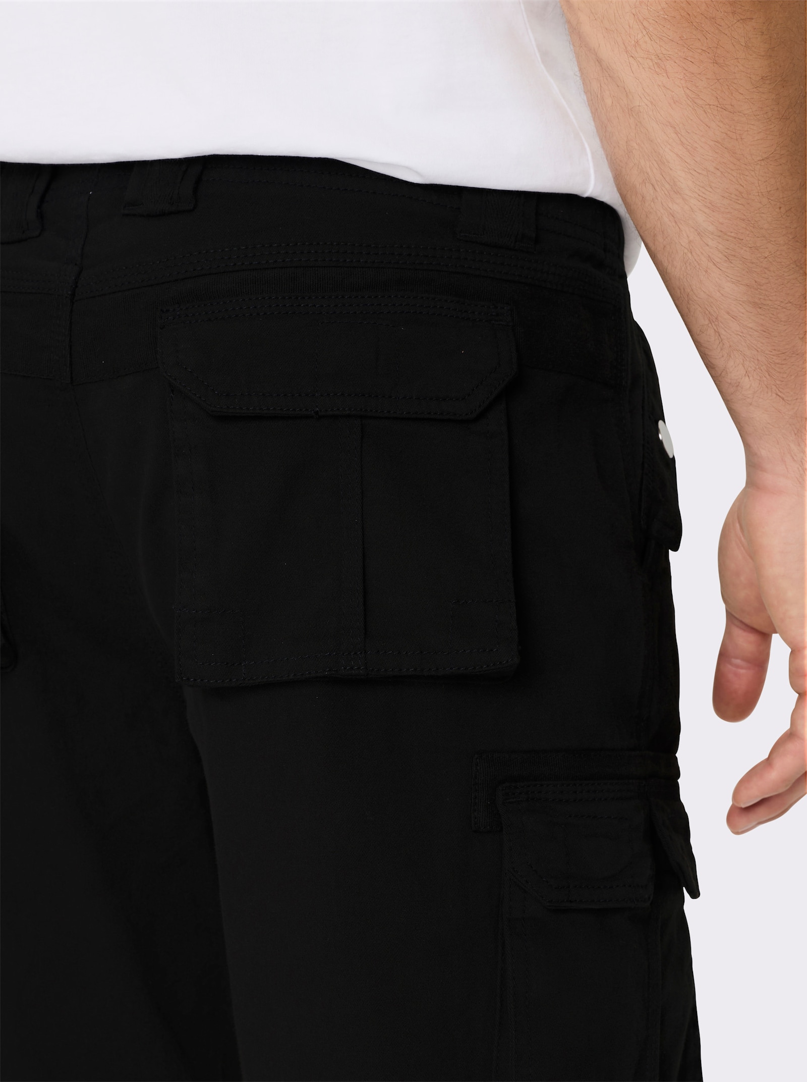 Catamaran Bermudas in Cargoform - schwarz