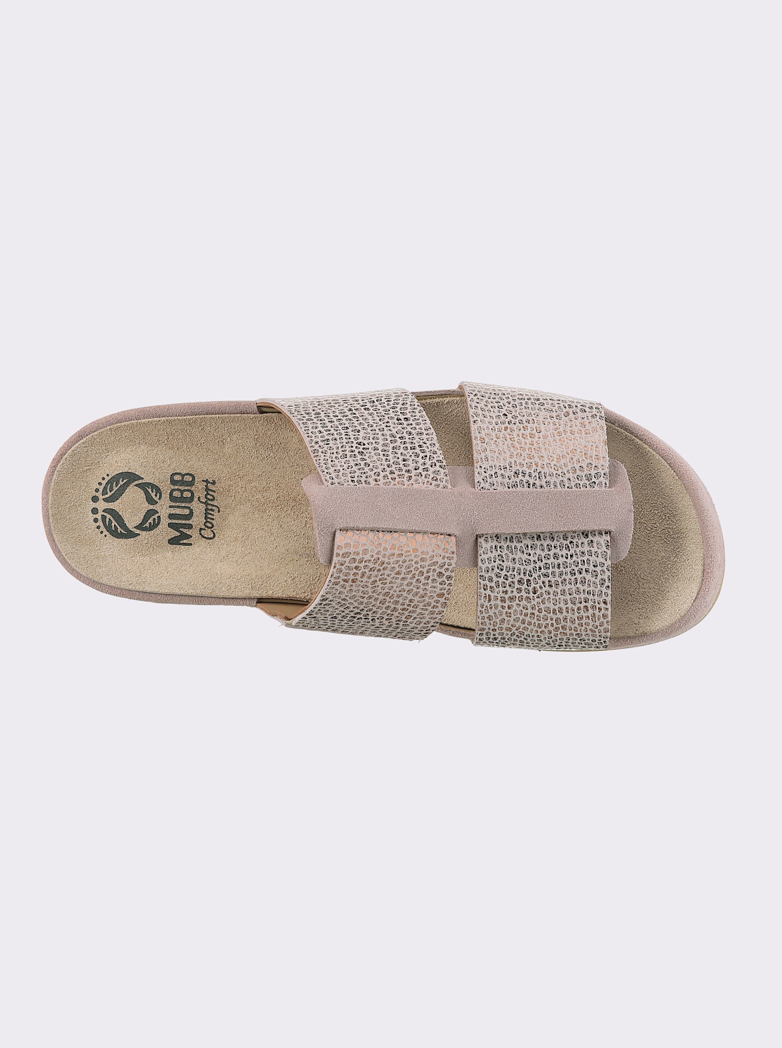 Mubb Pantolette , trittdämpfend ausgerüstet - rosé