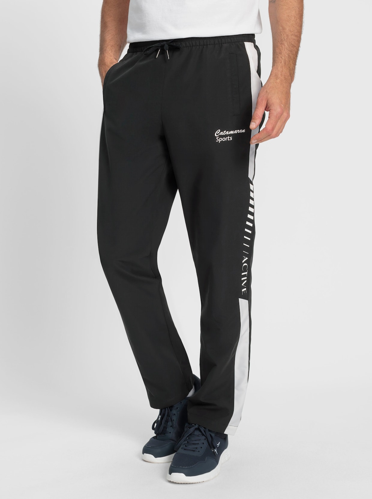 Catamaran Sports Vrijetijdsbroek - zwart/wit