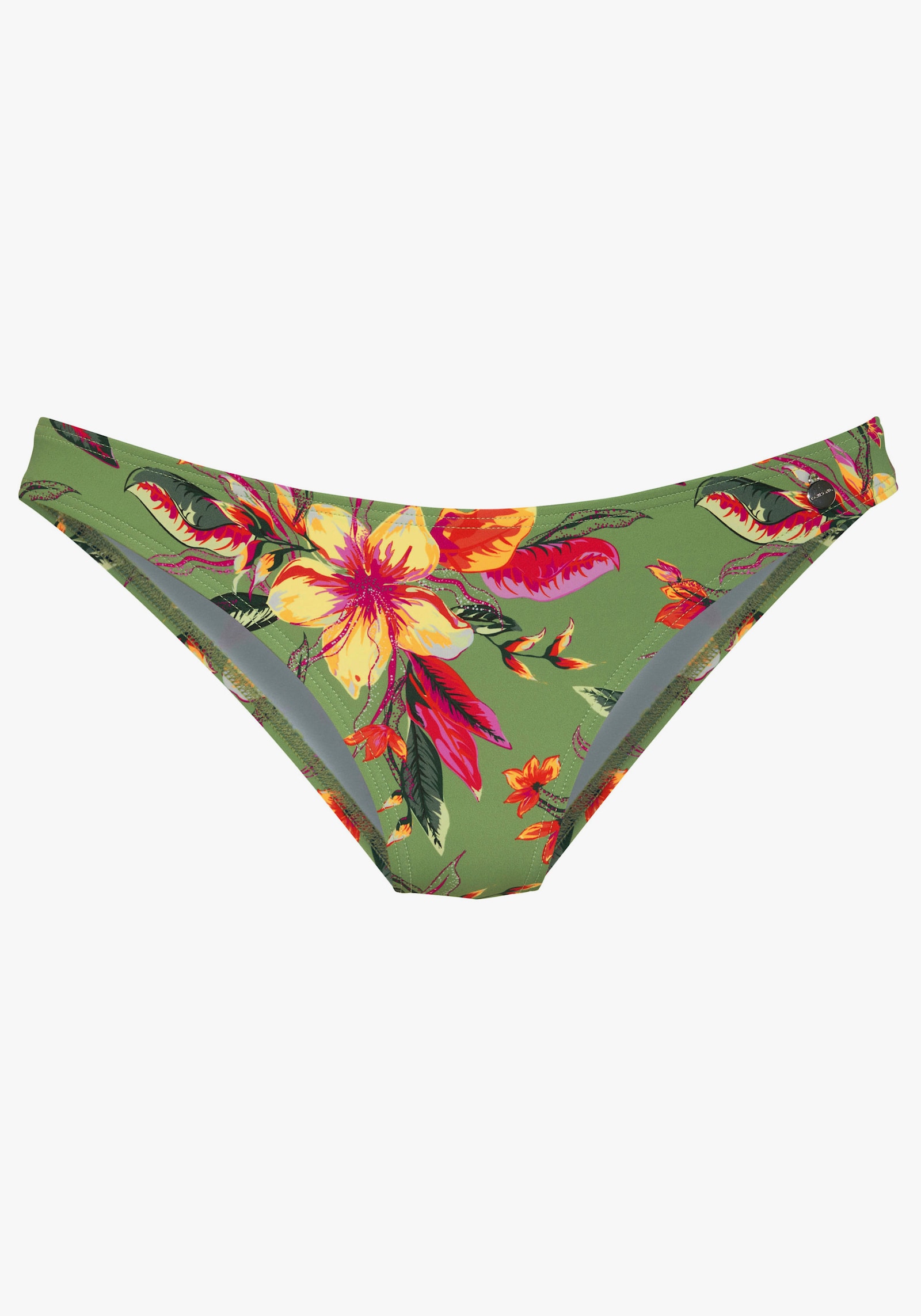 LASCANA Bikini-Hose - salbei-pink bedruckt