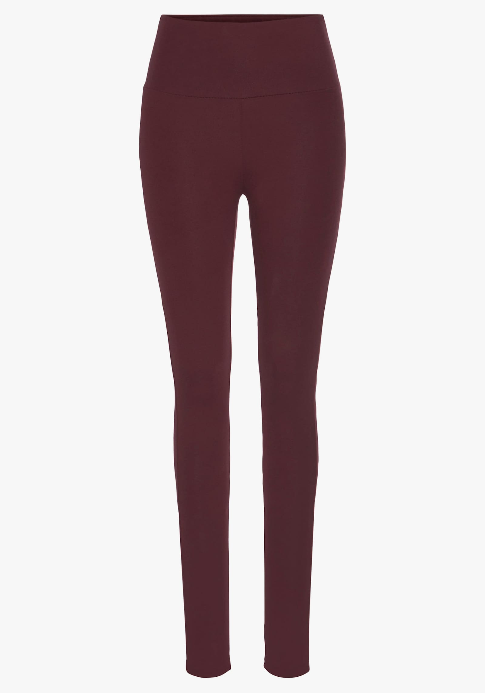 LASCANA Legging - wijnrood