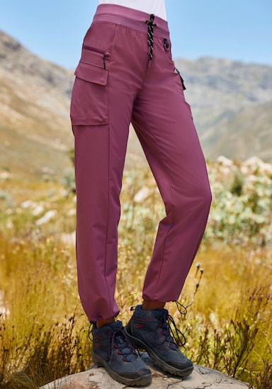 LASCANA ACTIVE Trekkinghose - mauve