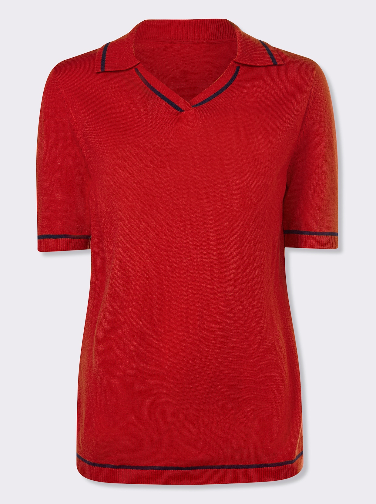 Polopullover - rot