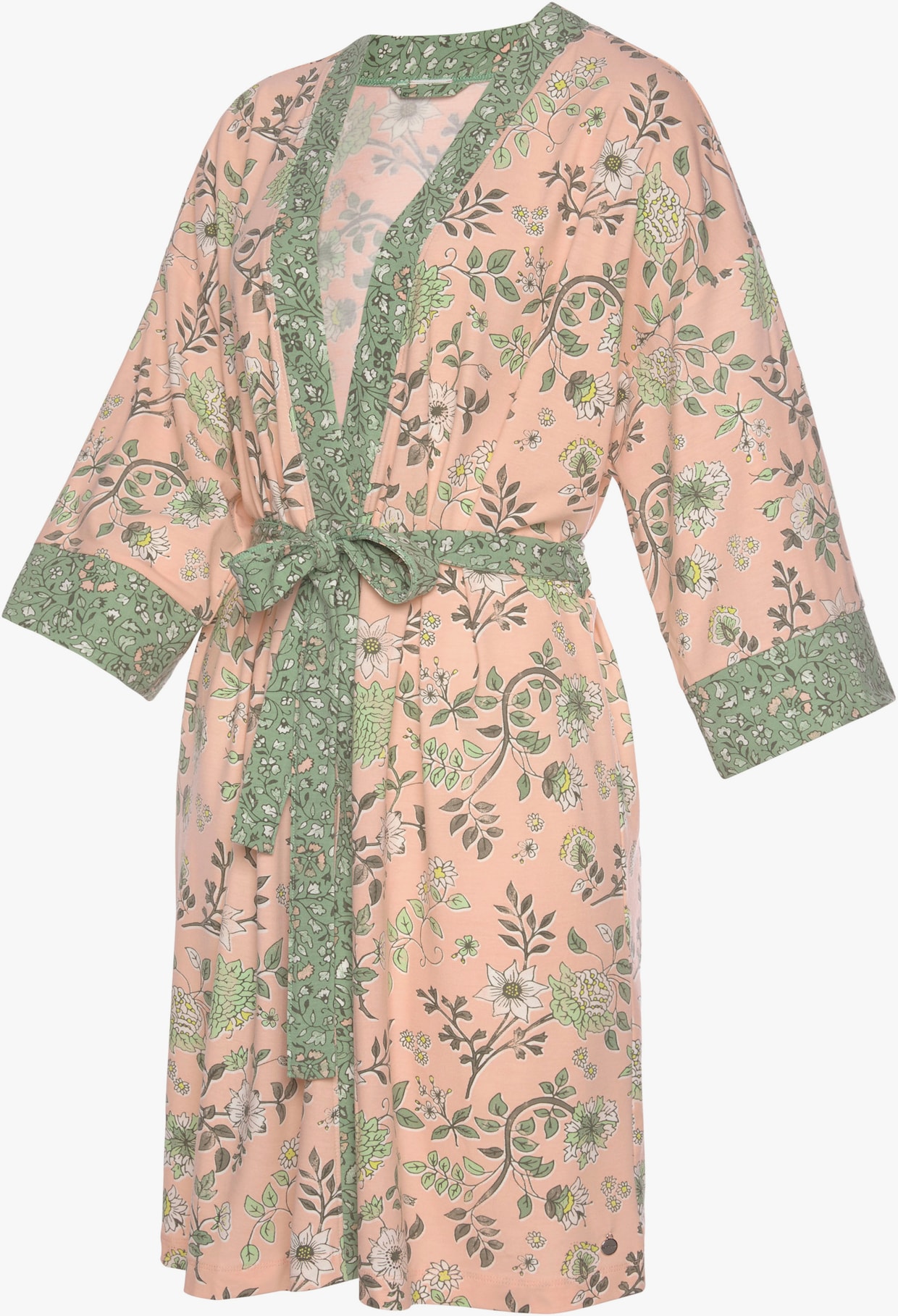 LASCANA Kimono - rosa-schilfgrün