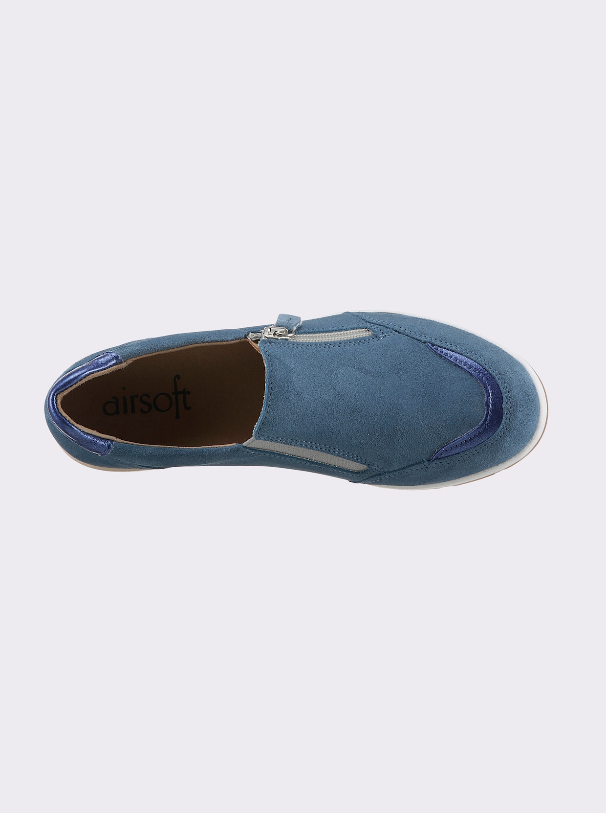 airsoft modern+ Slipper - taubenblau