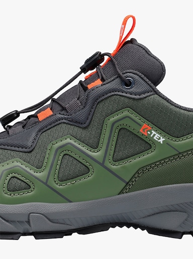 Trekkingschoen met elastische veters - kaki