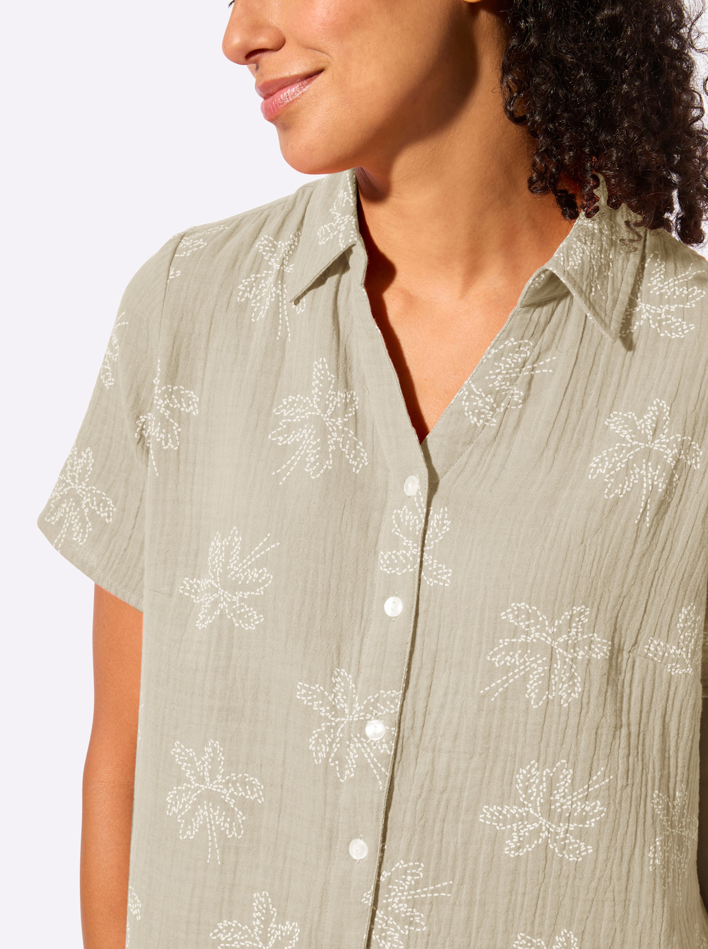 Thumbnail - Baumwollbluse