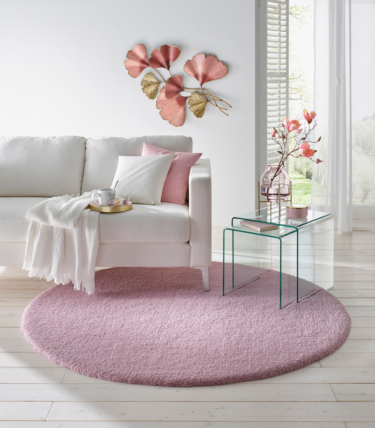 heine home Wanddecoratie - goudkl/roze