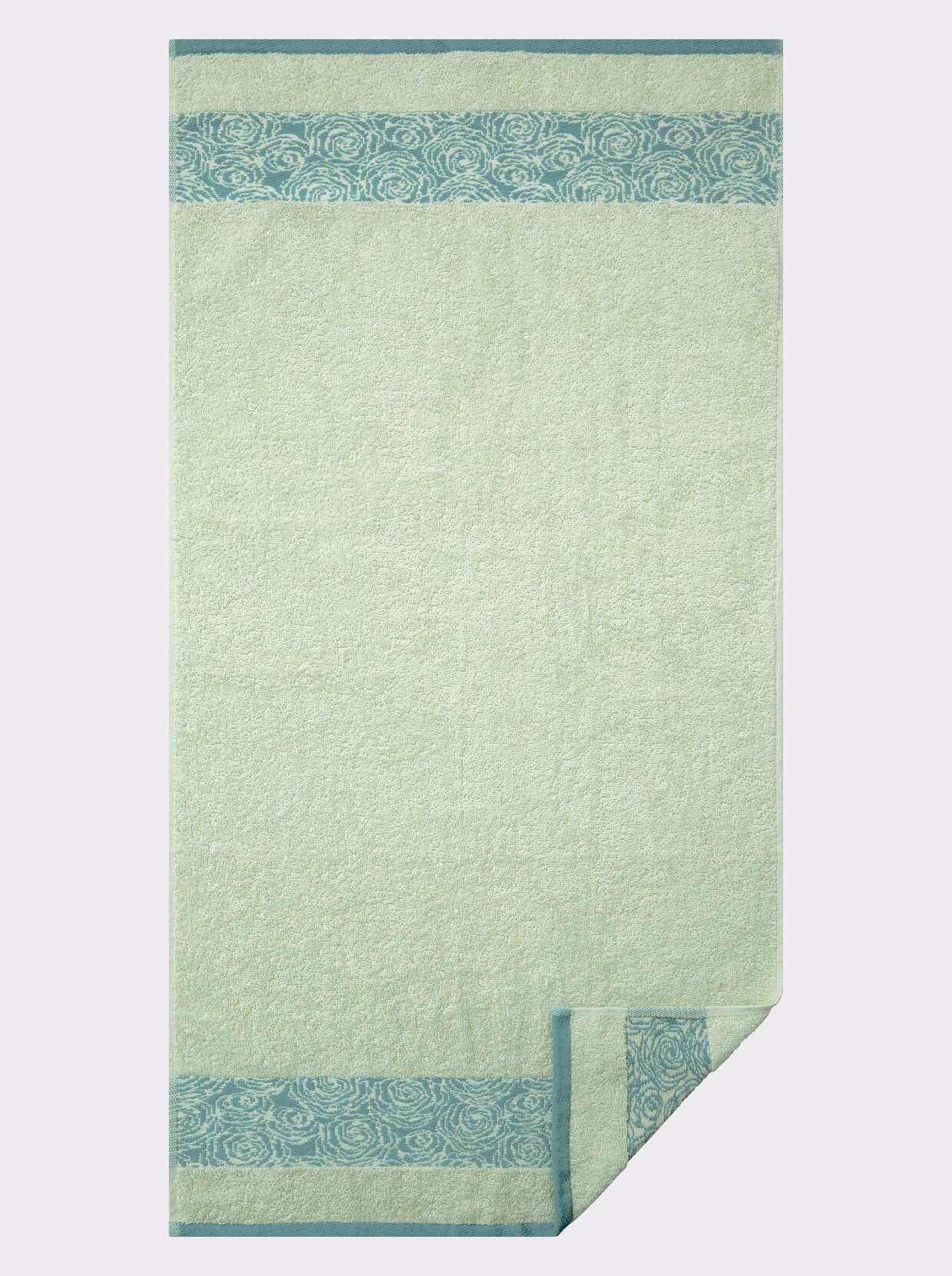 wäschepur Handdoek - zacht mint