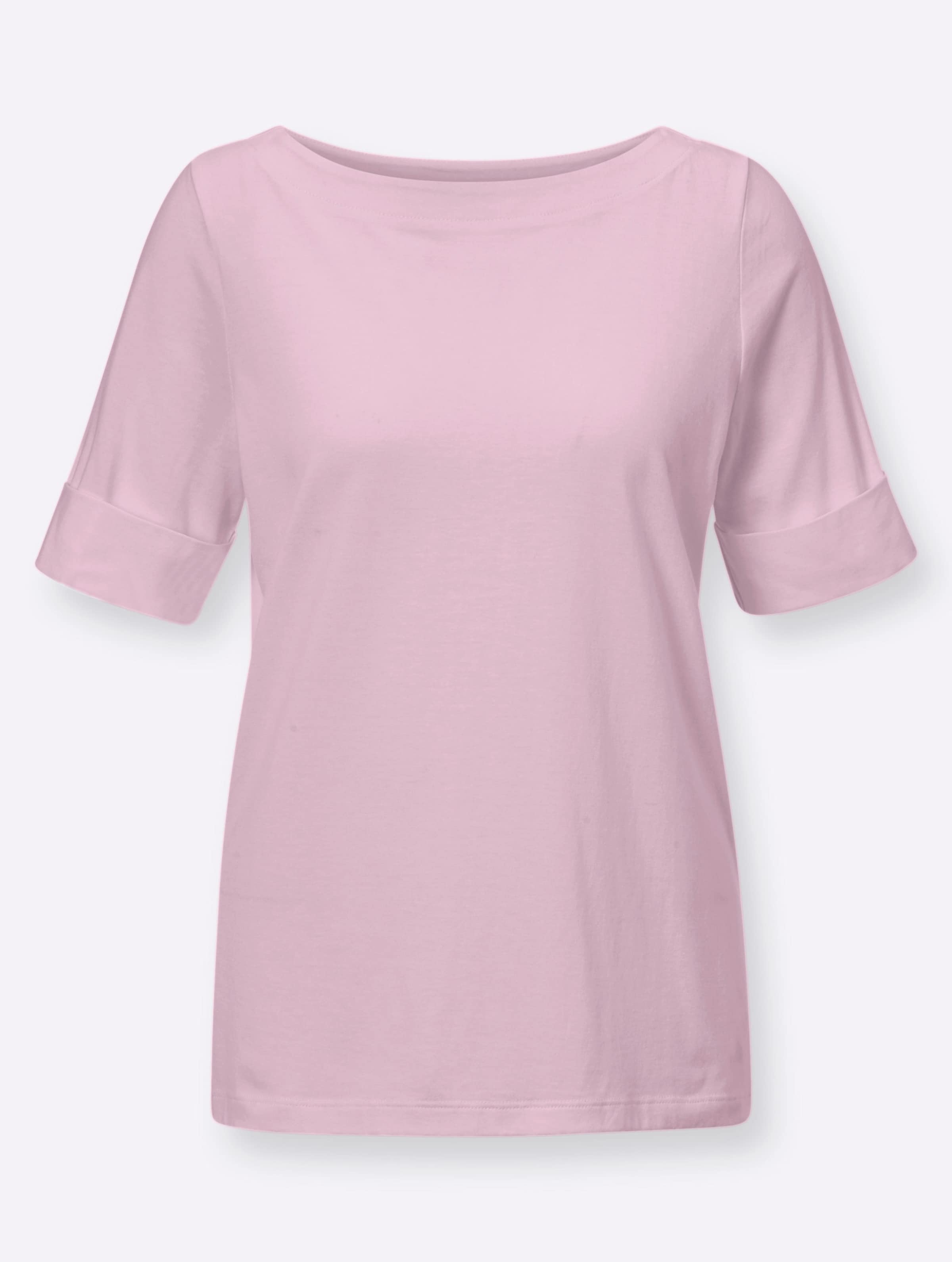 Witt Damen Kurzarmshirt, rosé