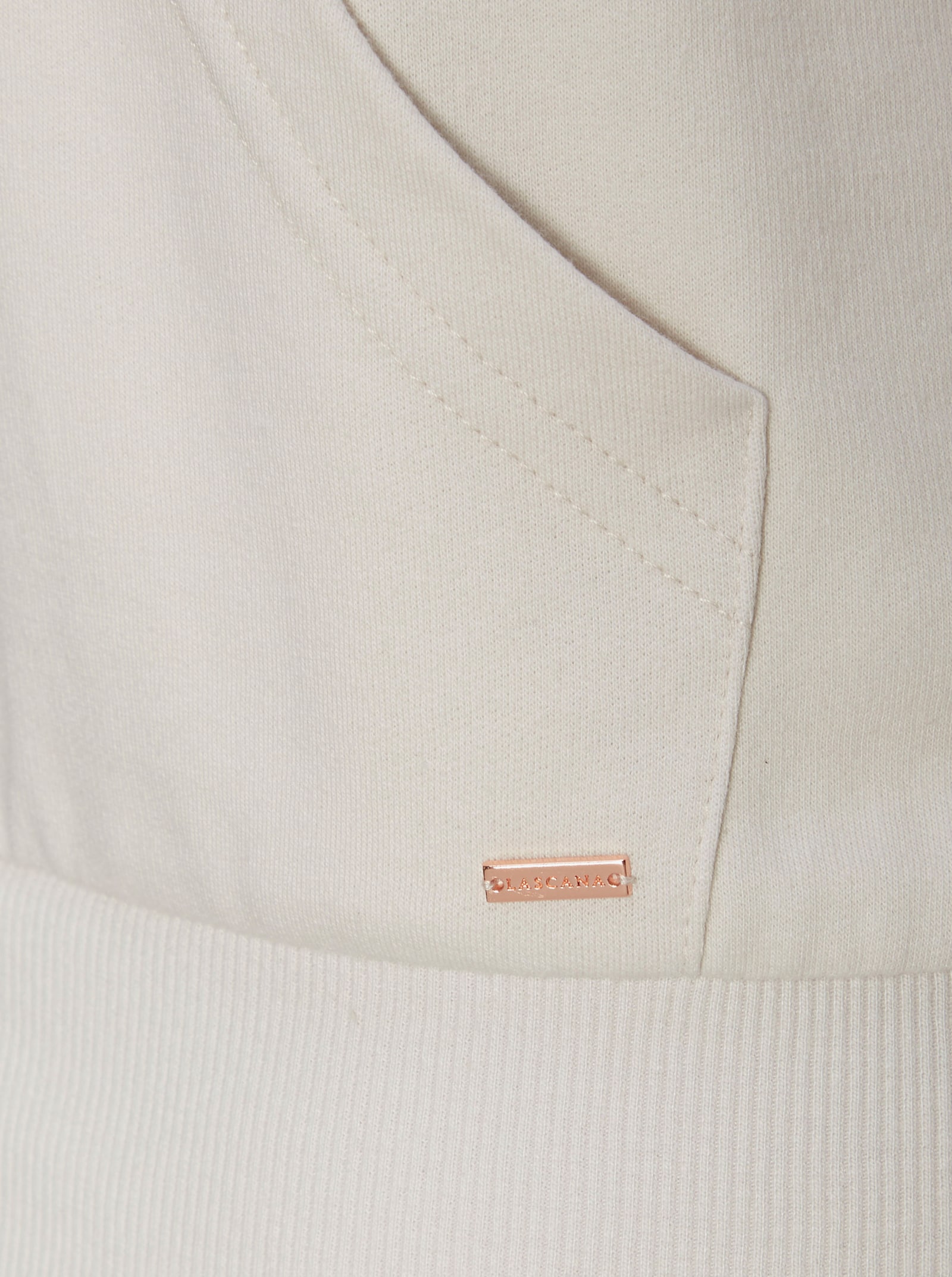 LASCANA Sweat à capuche - gris clair