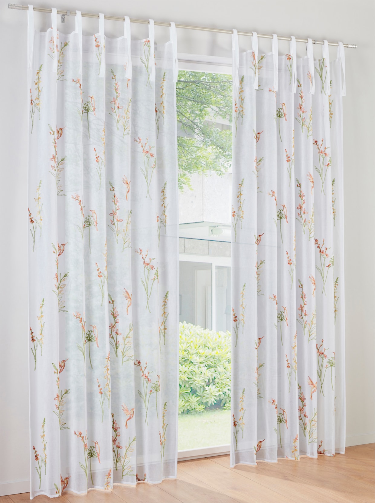 heine home Decoratieve vitrage - wit-gekleurd