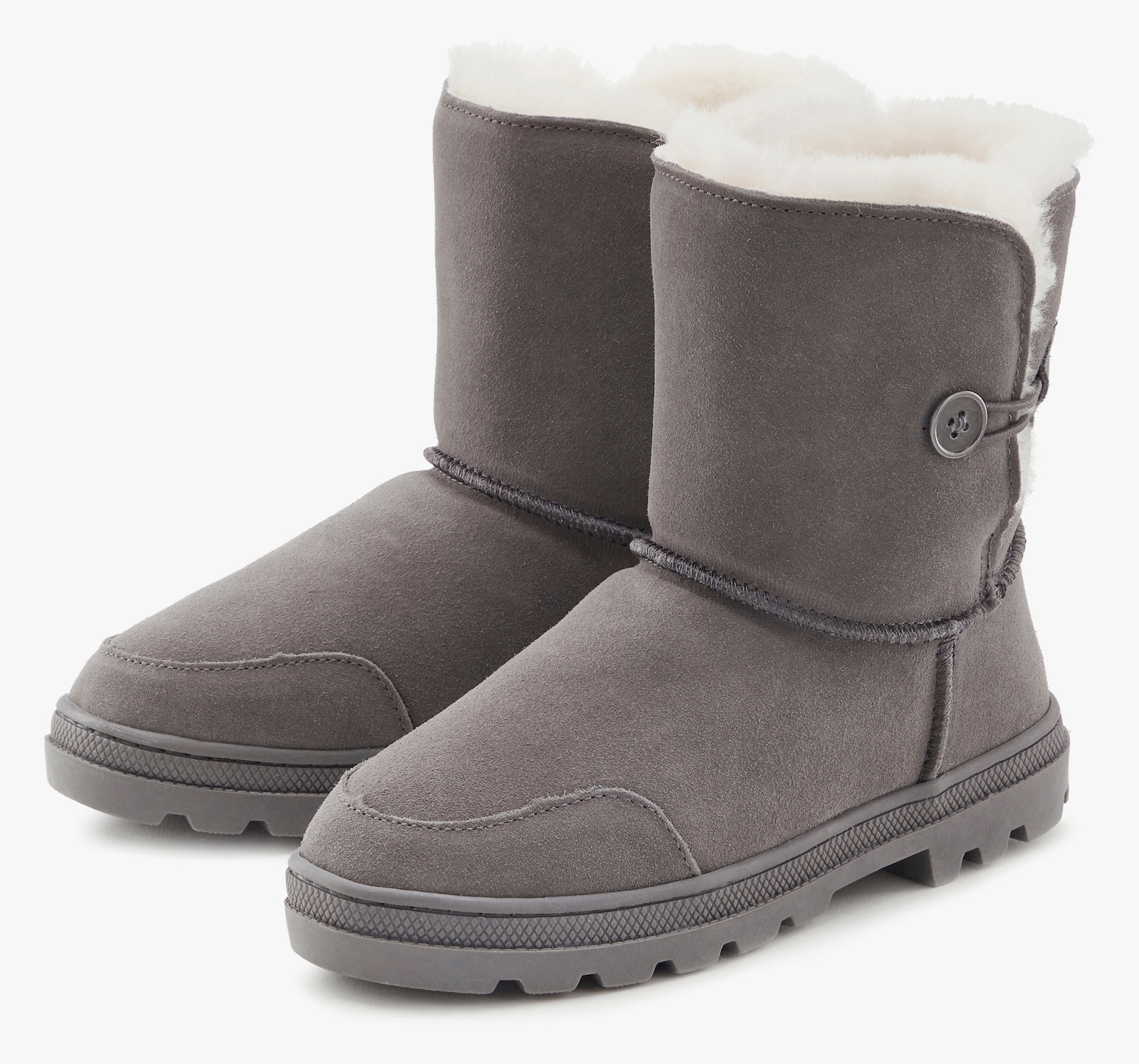 LASCANA Winterstiefel - grau