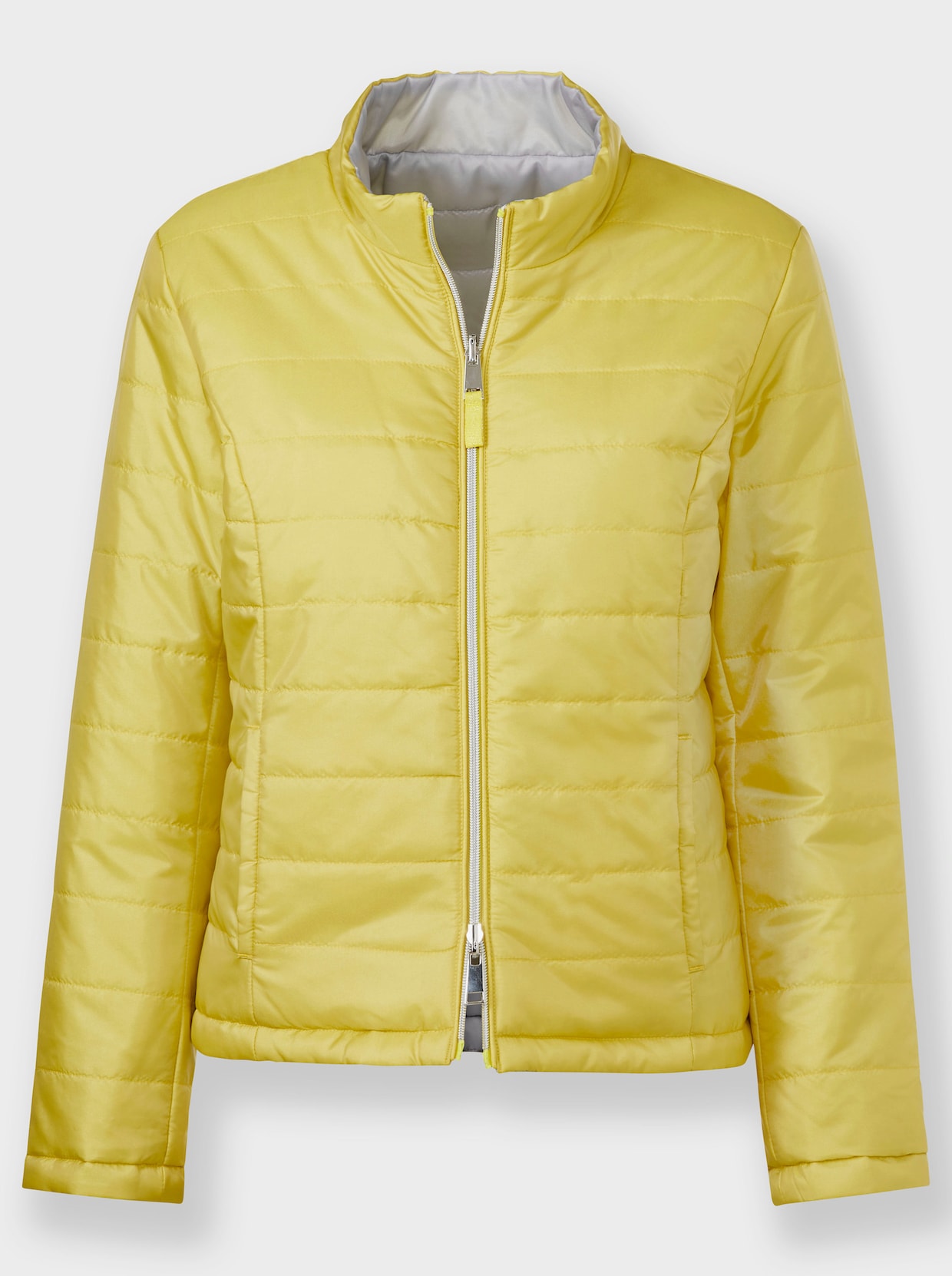 heine Wendejacke - limone-hellgrau