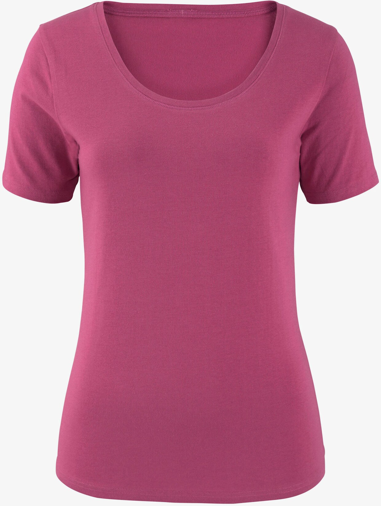 Vivance Shirt met korte mouwen - bessenrood, marine