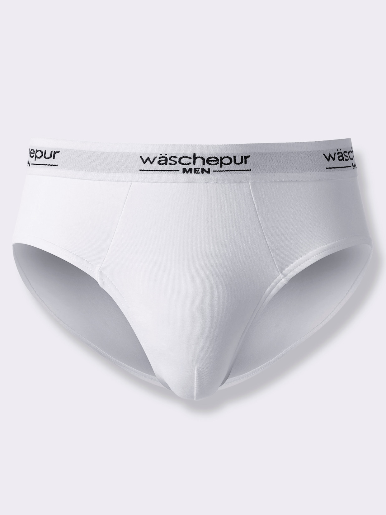 wäschepur men Slip - anthrazit + grau + weiß