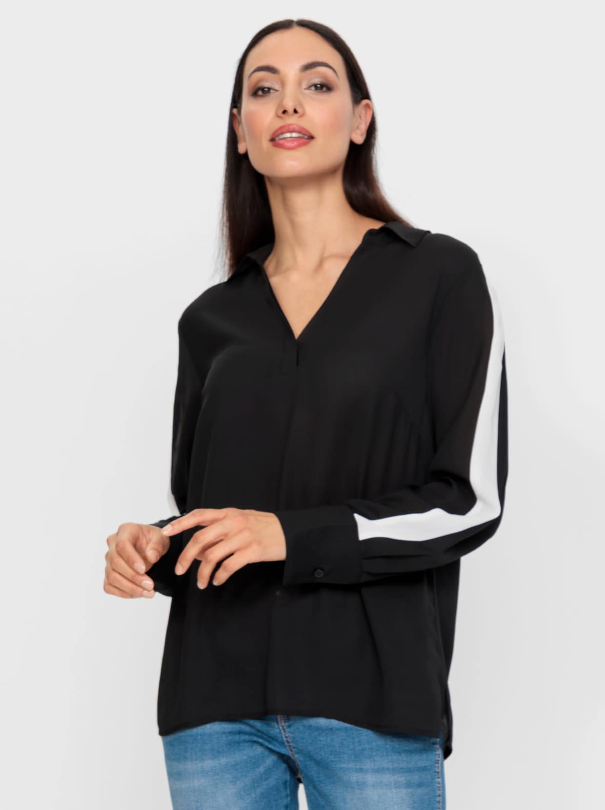 heine Blouse - zwart