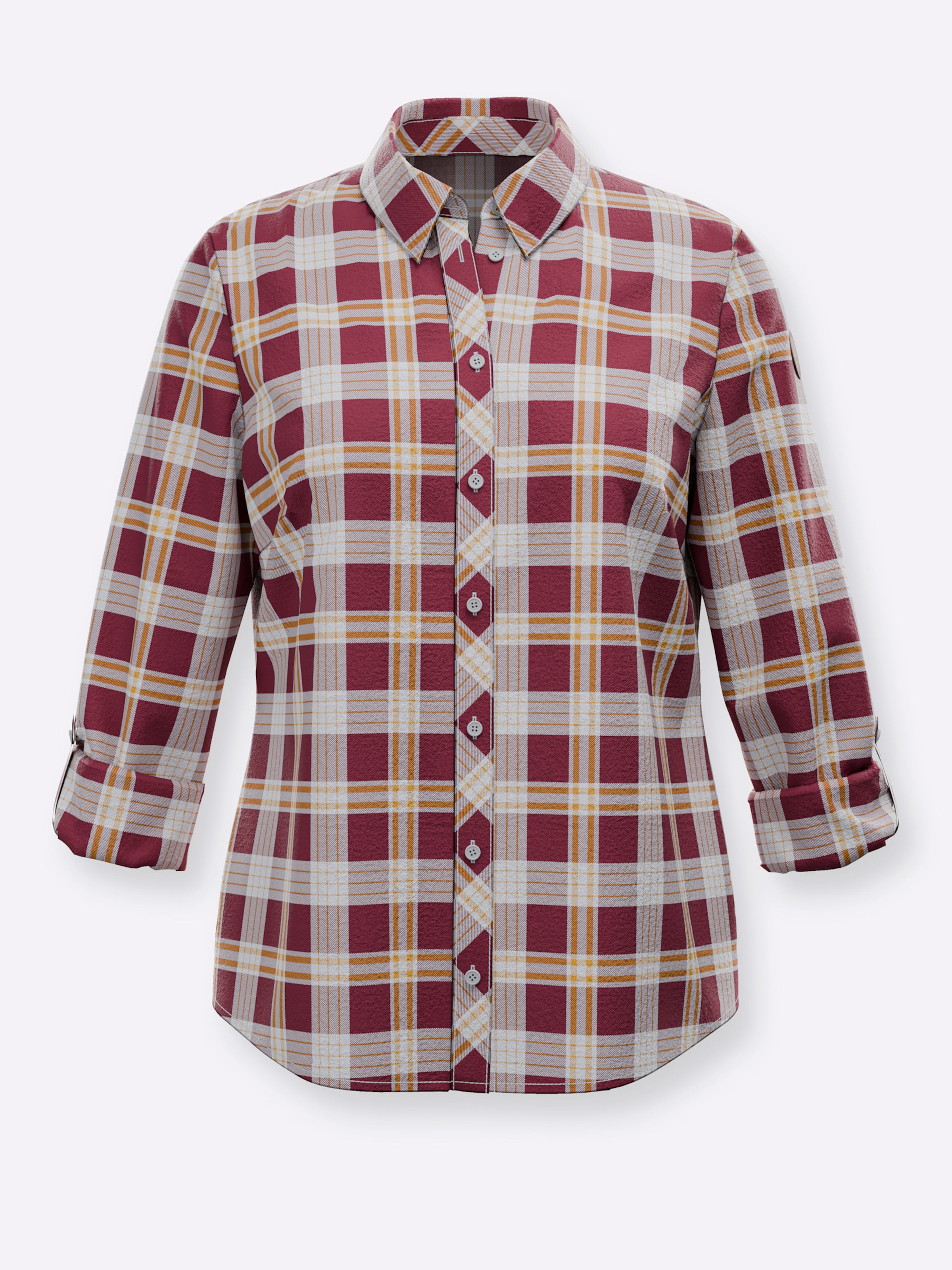 Flanellbluse