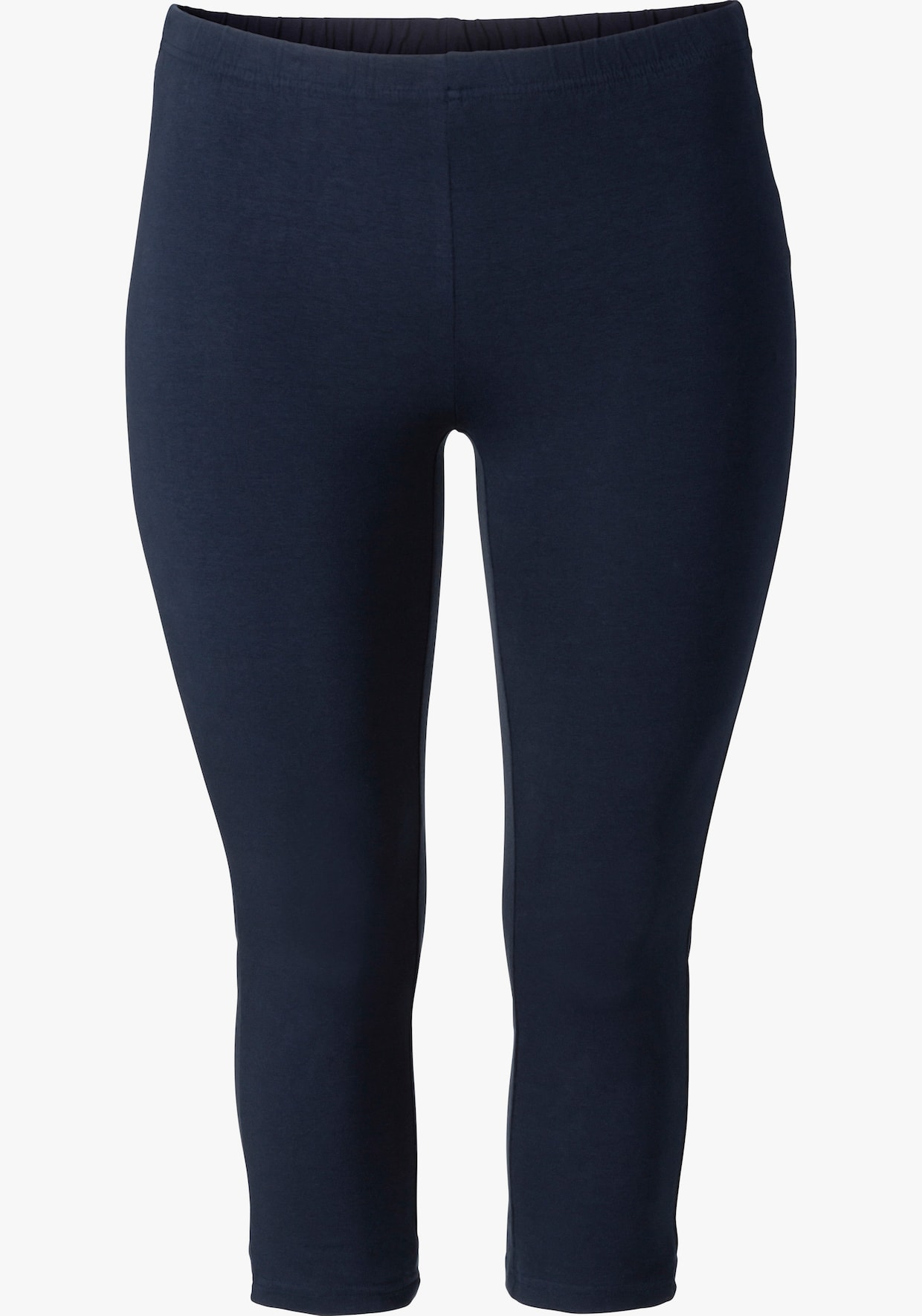 sheego legging corsaire - marine