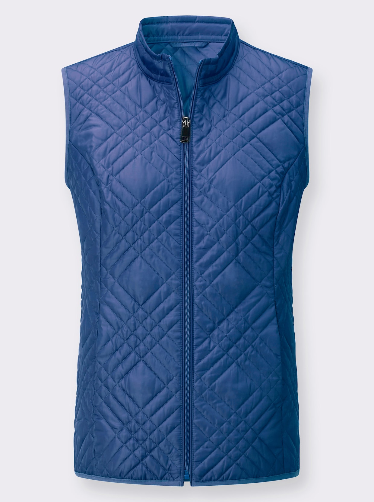 Steppweste - jeansblau