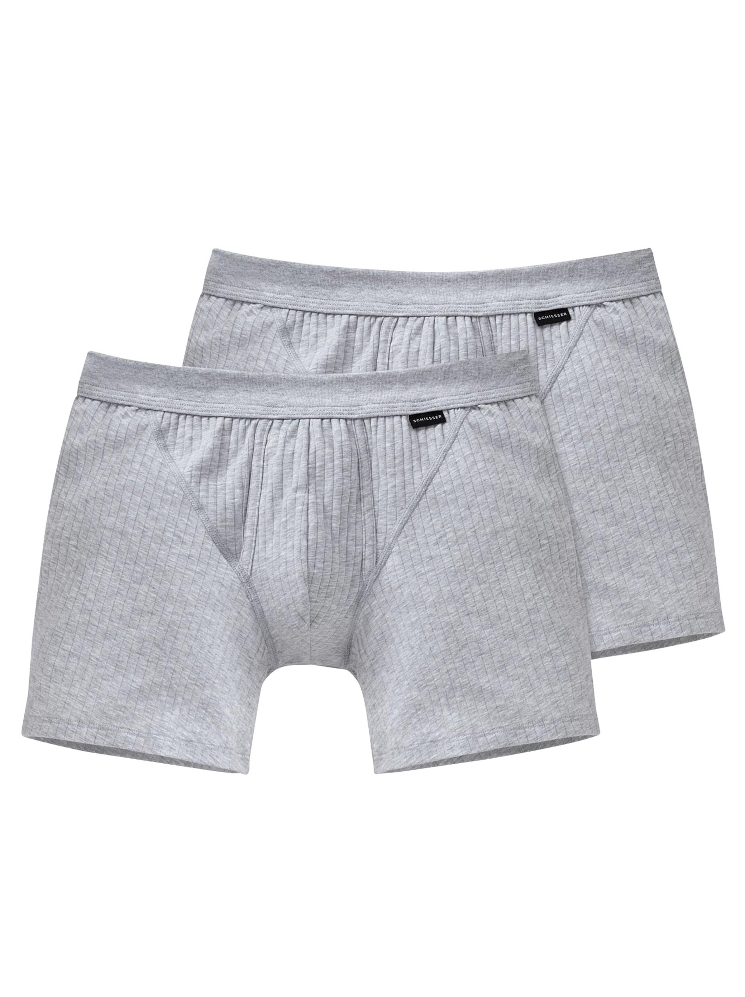 Schiesser Pants - grau-meliert