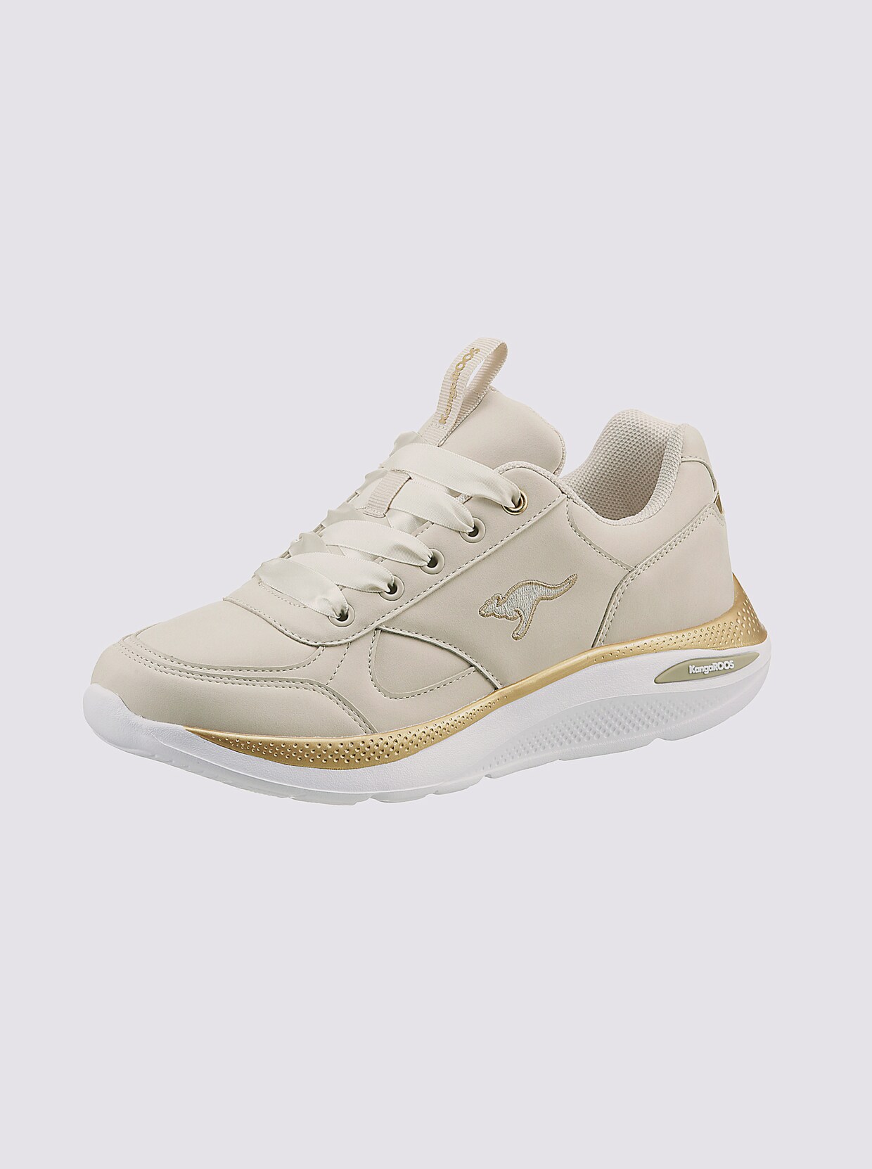 KangaROOS Sneaker - beige-goldfarben
