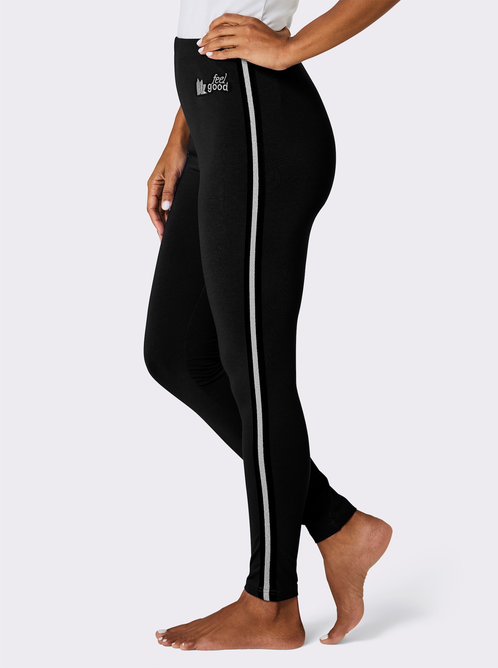 feel good Leggings - schwarz