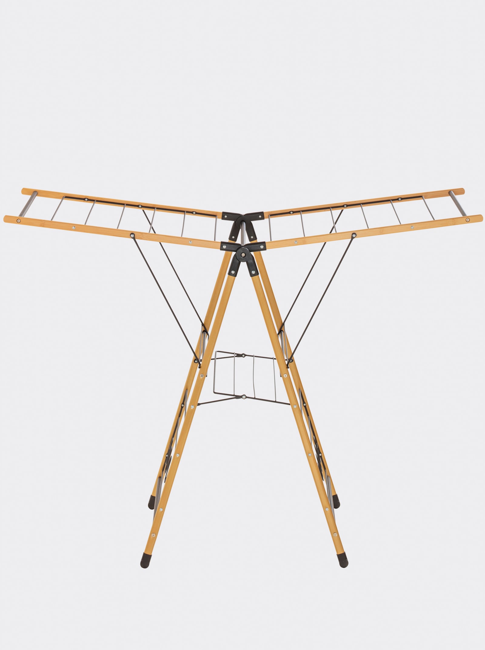 heine home Wäscheständer - schwarz-natur