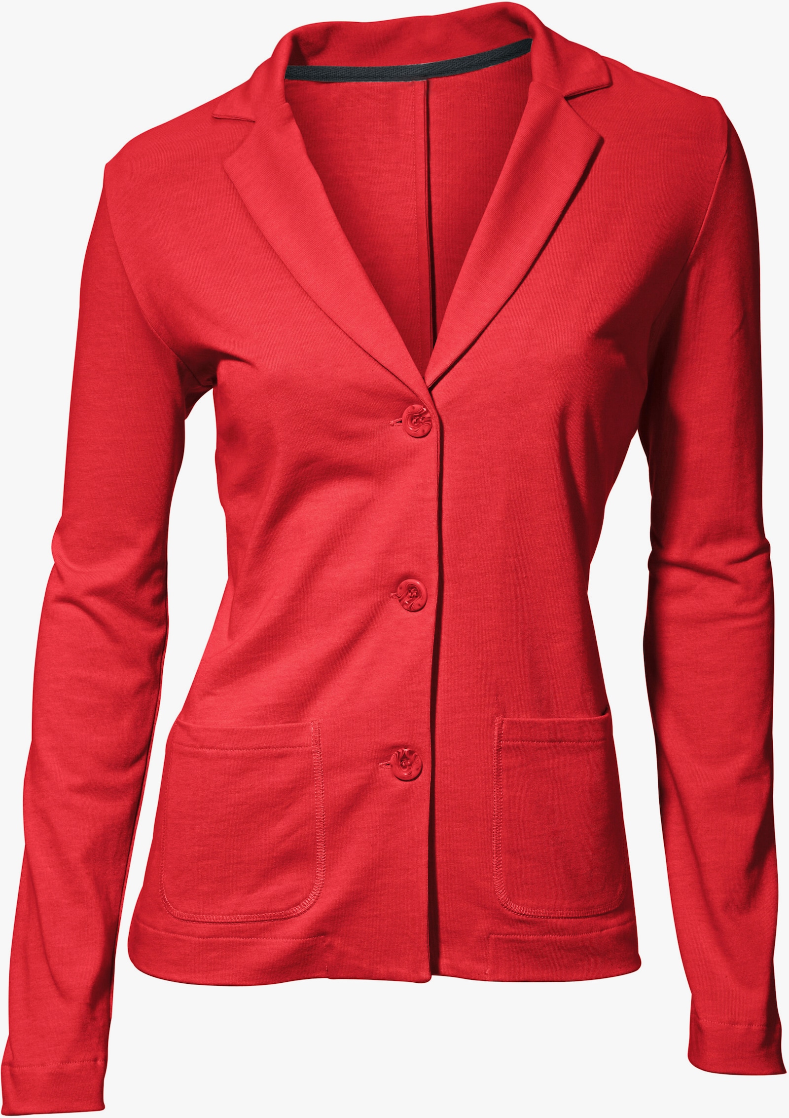 heine Blejzer, džersej, bavlna, nepodšitý - Koralová