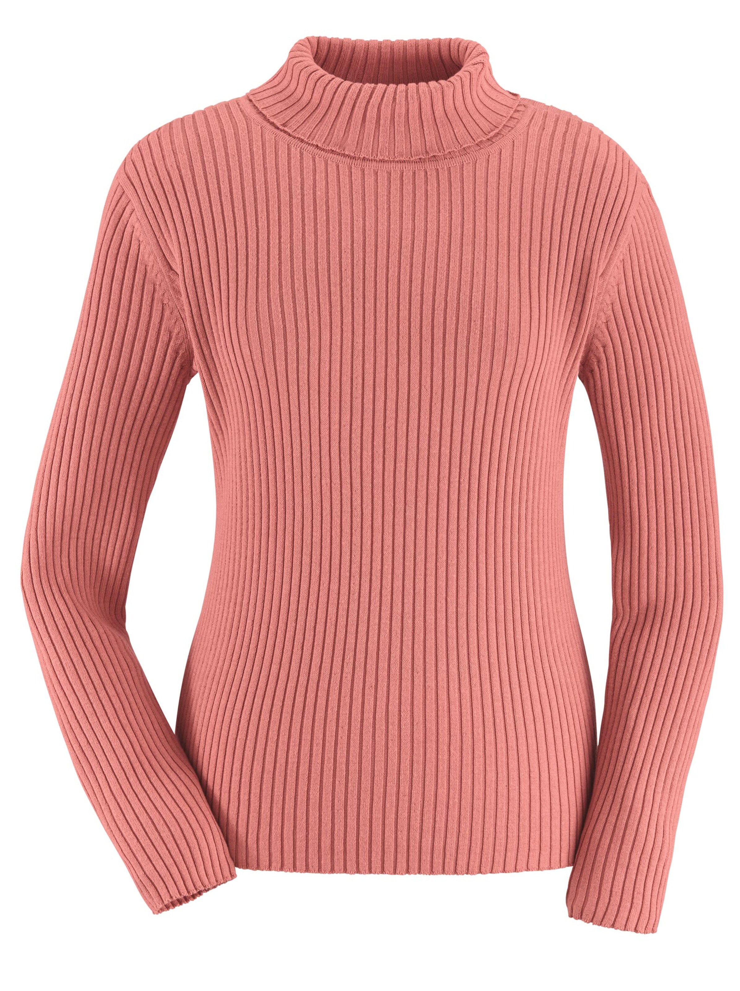 Collection L Pullover - lachsrot