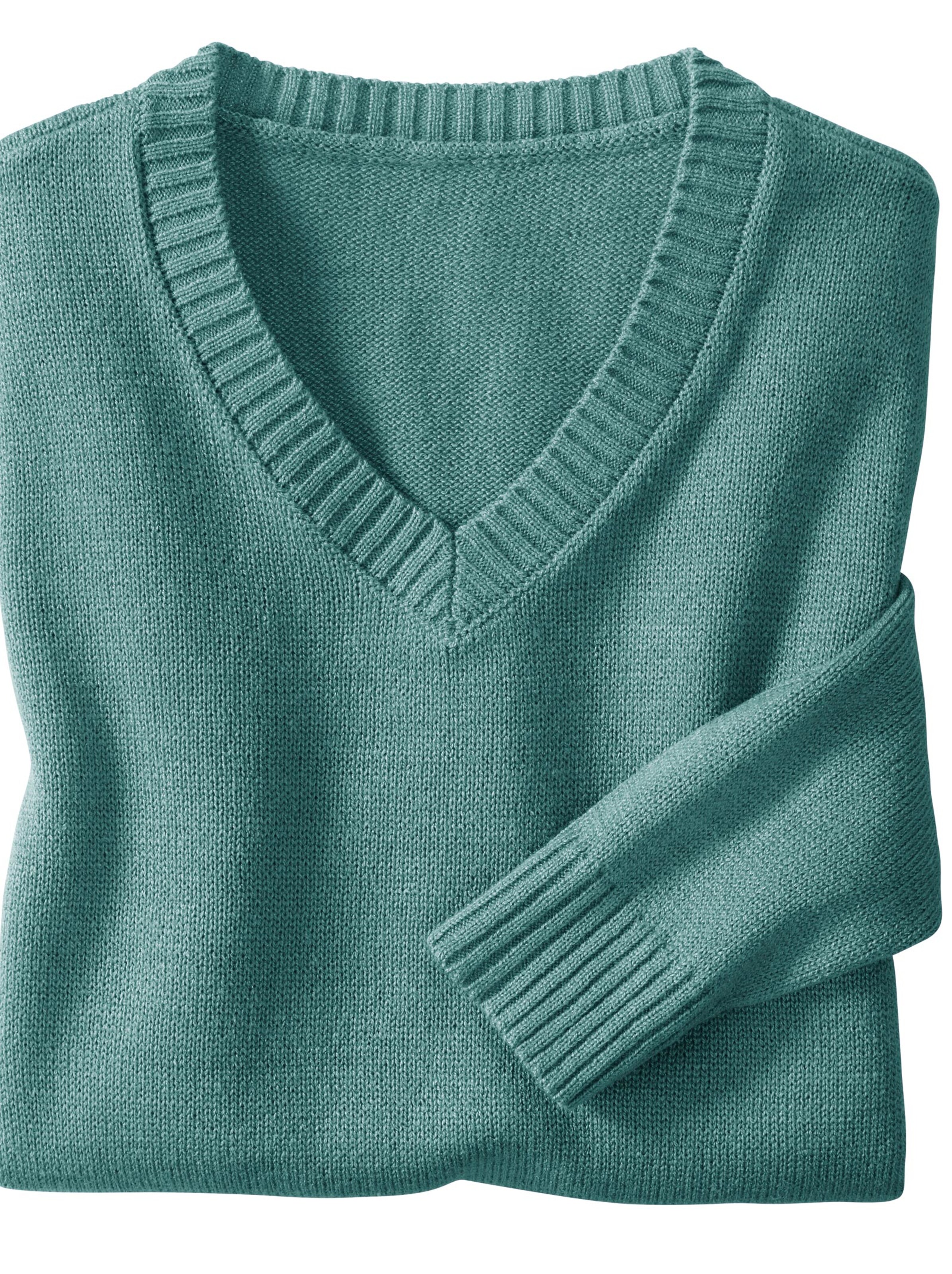 Pullover - jadegrün