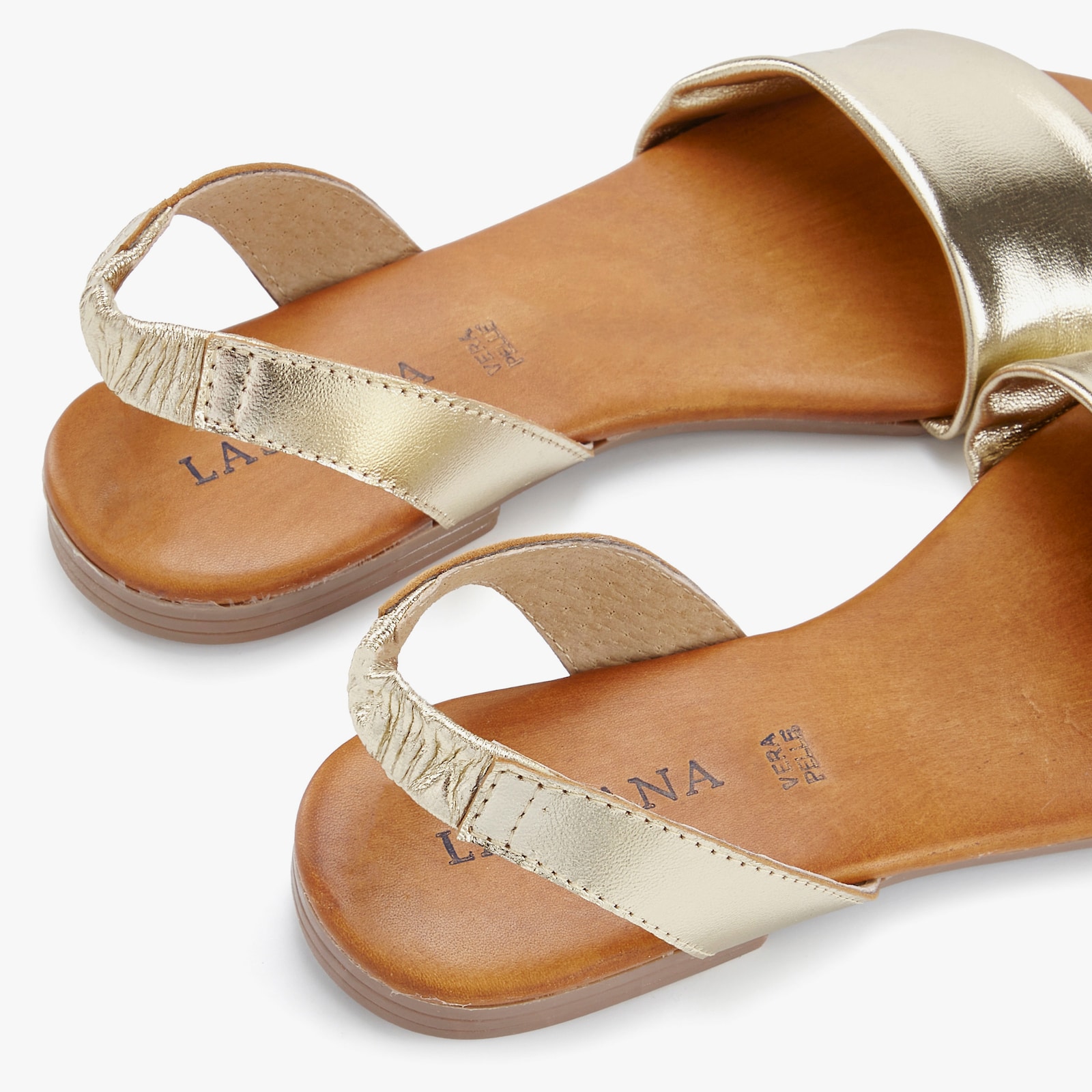 LASCANA Sandale - goldfarben