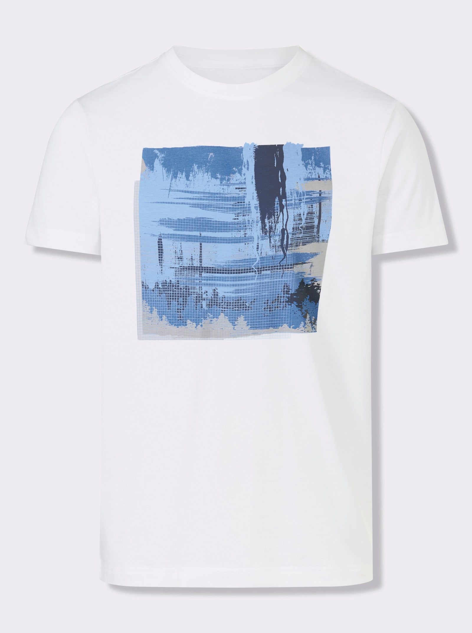 Catamaran T-Shirt mit Front-Print - weiß-bedruckt