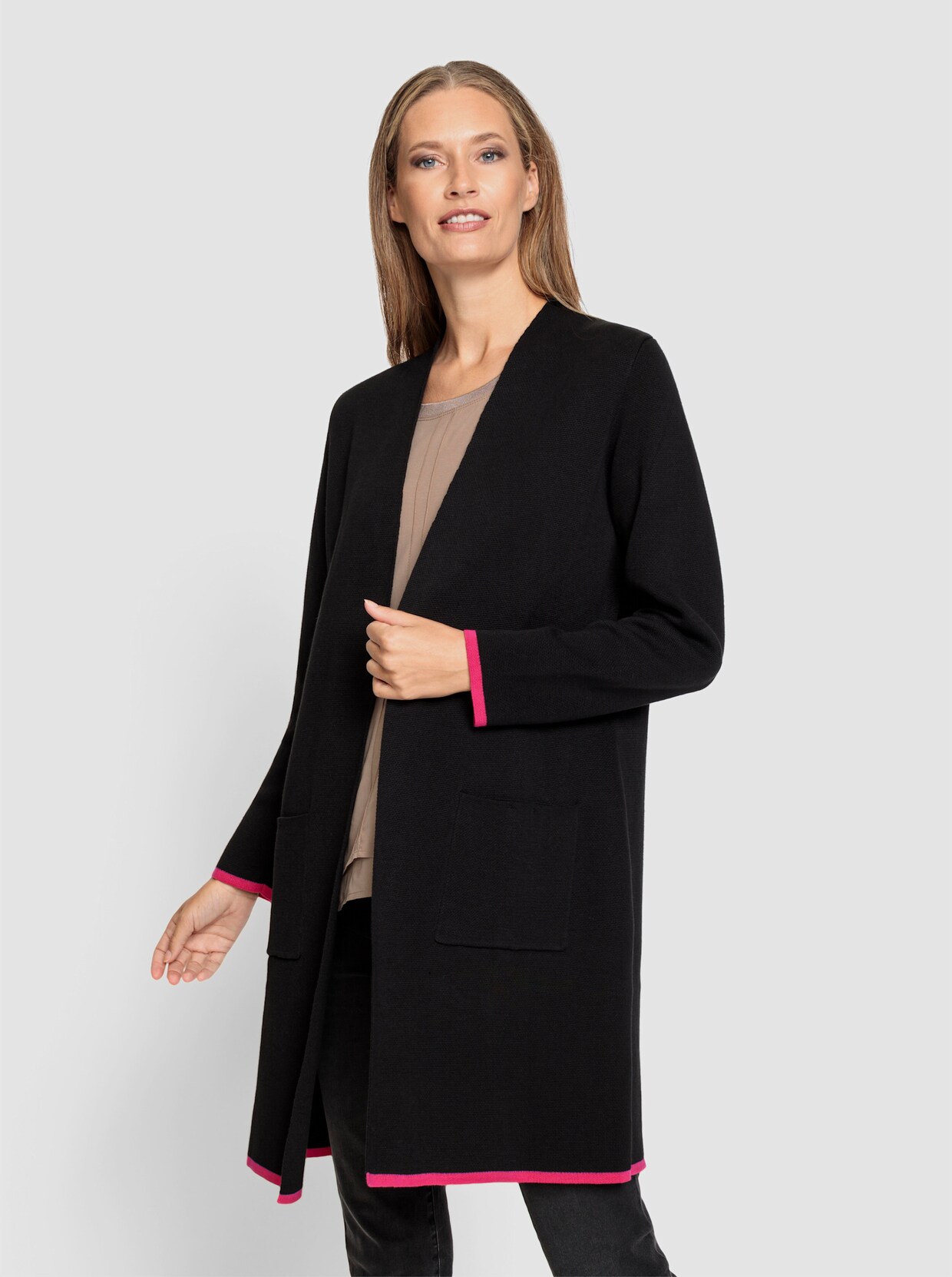 heine Strickjacke - schwarz