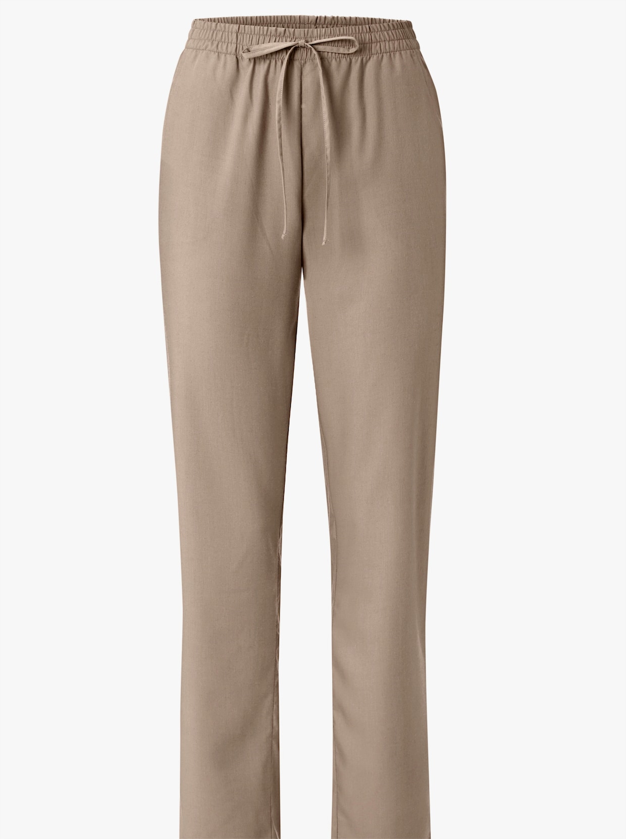 Geweven broek - taupe