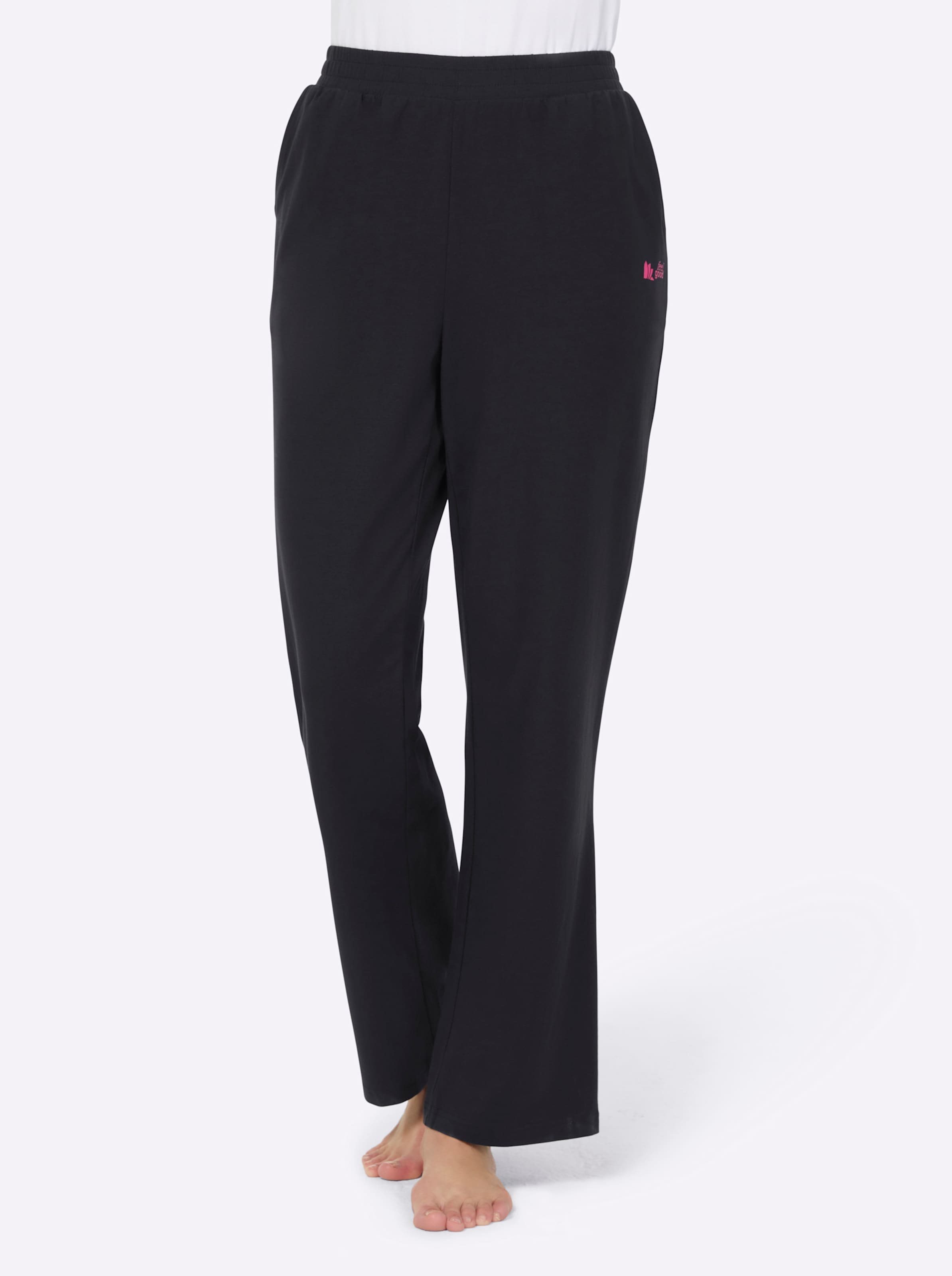 Feel Good Damen Schwarz Hose - Bild 2