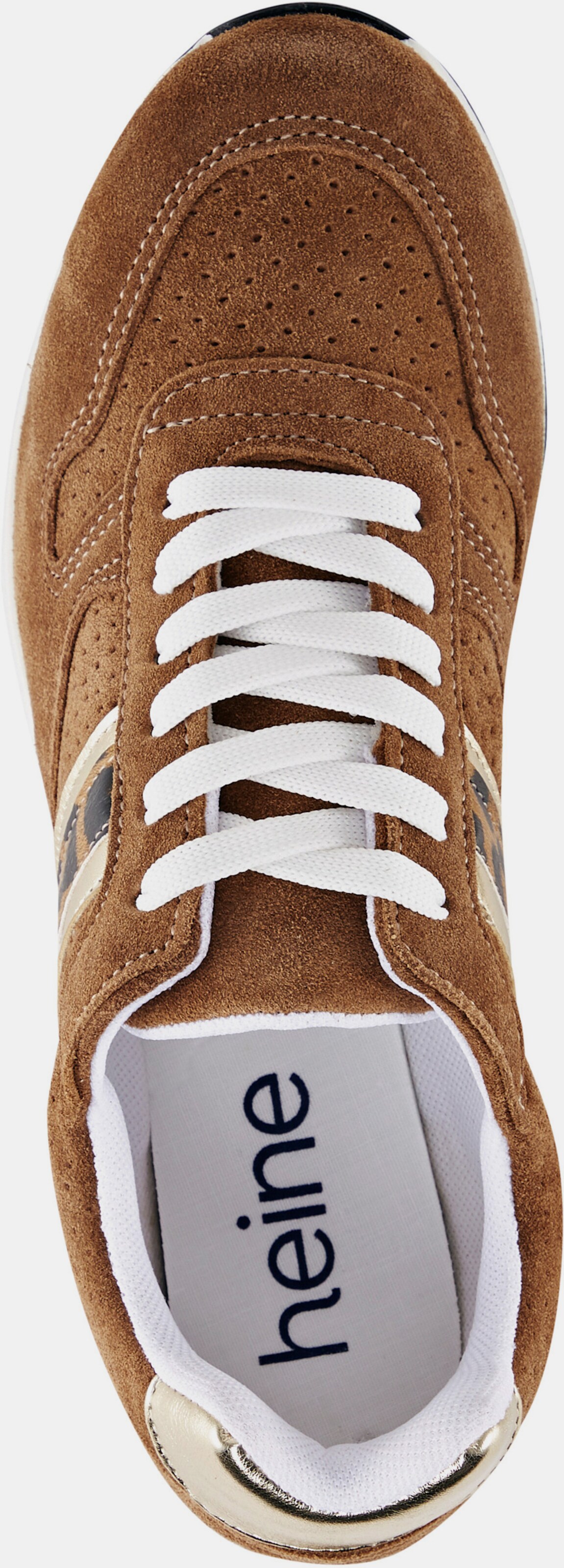 heine Sneaker - camel-leofarben