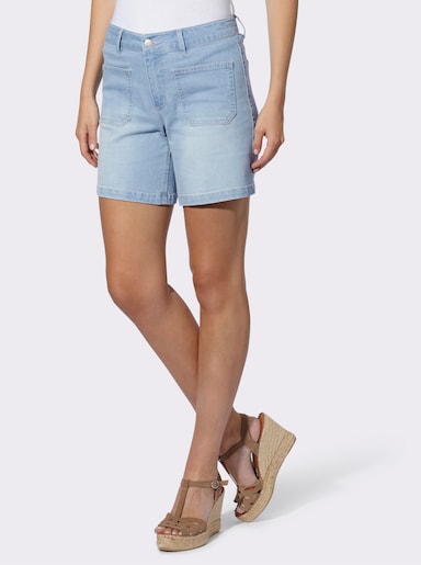 heine Jeansshort - blue-bleached