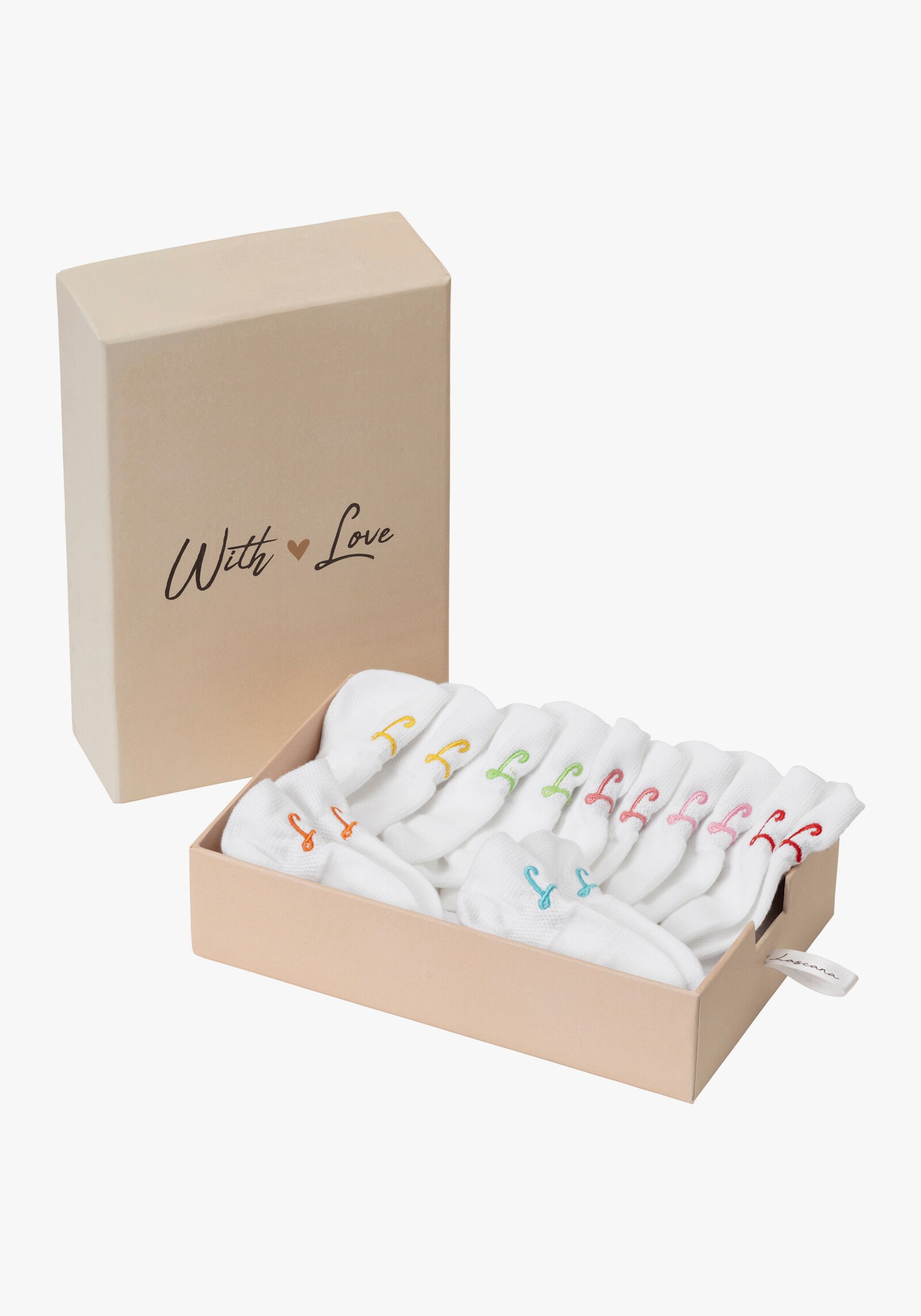 LASCANA Sneakersocken - 7x weiss