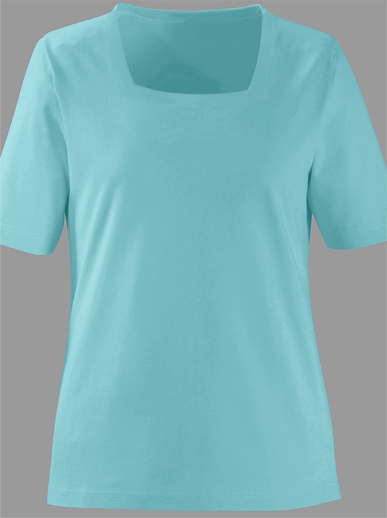 Shirt met korte mouwen - turquoise