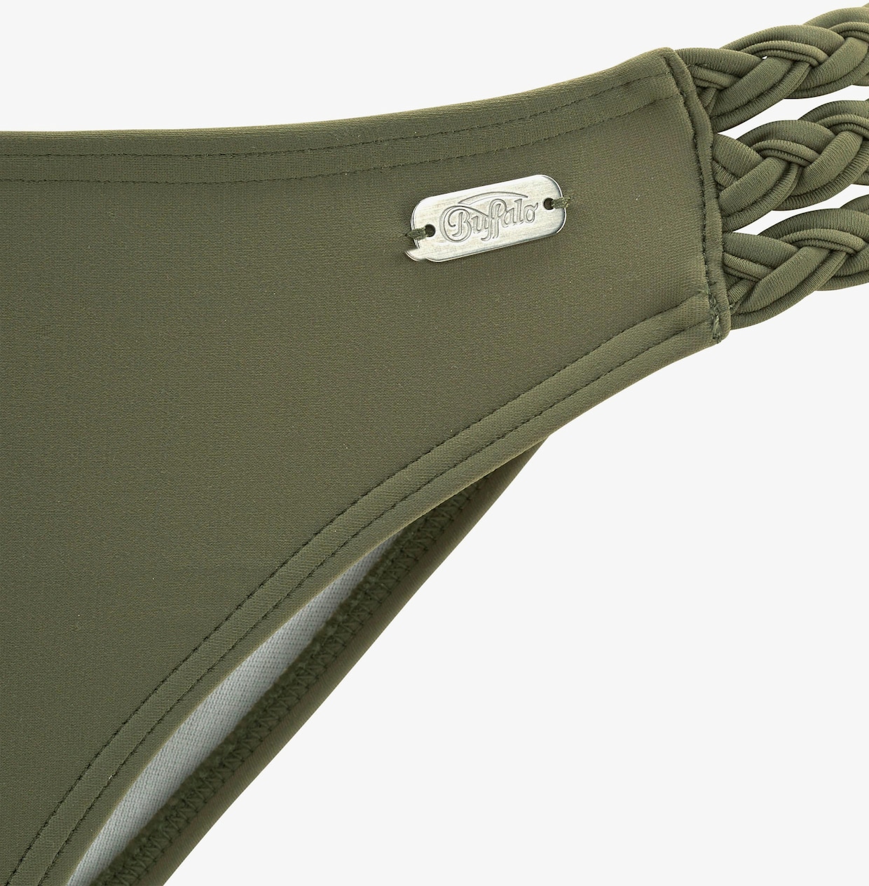 Buffalo Maillot de bain bandeau à armatures - vert olive