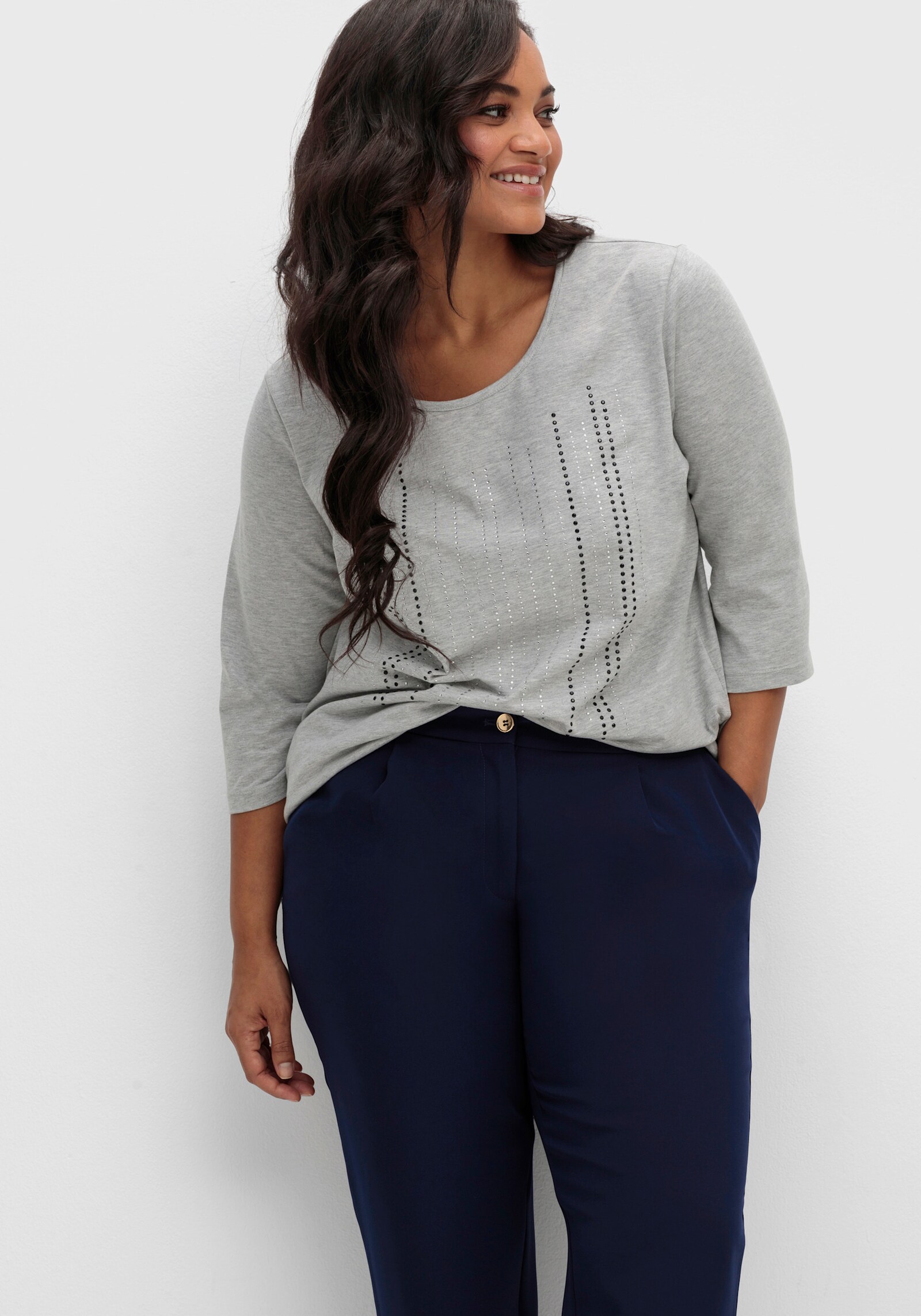 Stretch-Hose in Koffer-Qualität - marine